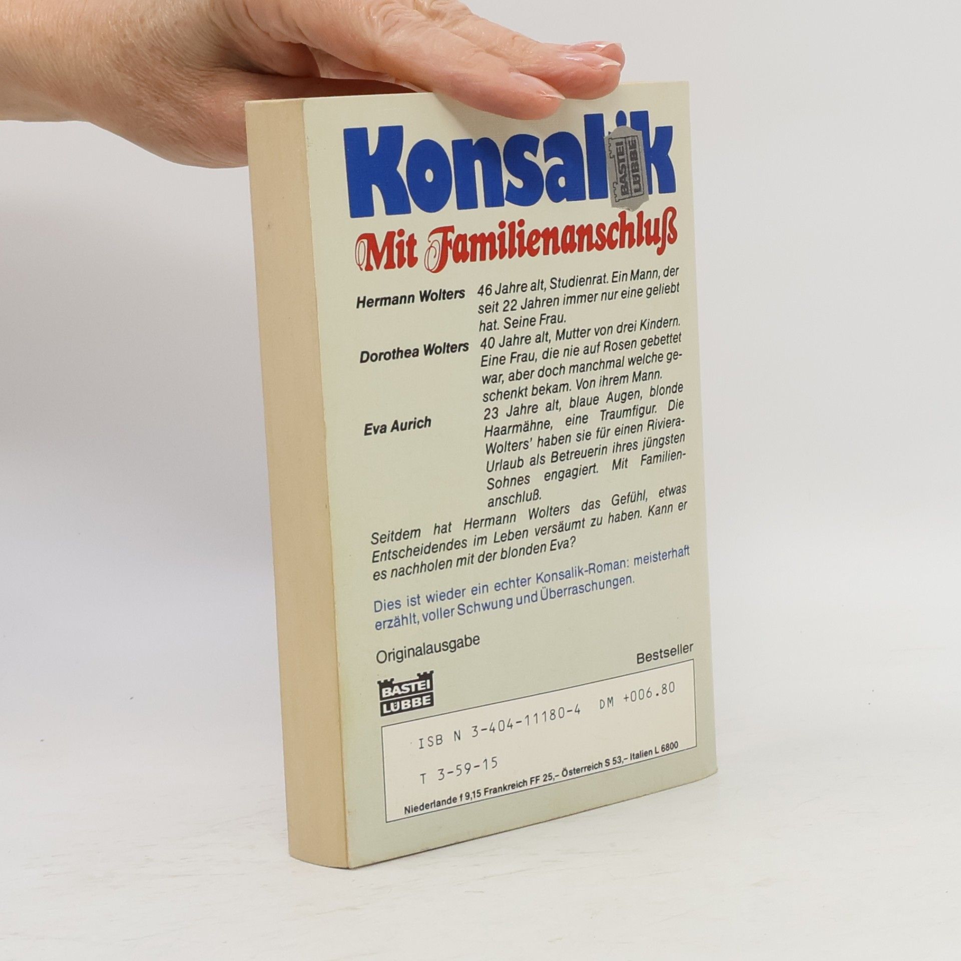 Heinz Günther Konsalik Mit Familienanschluss