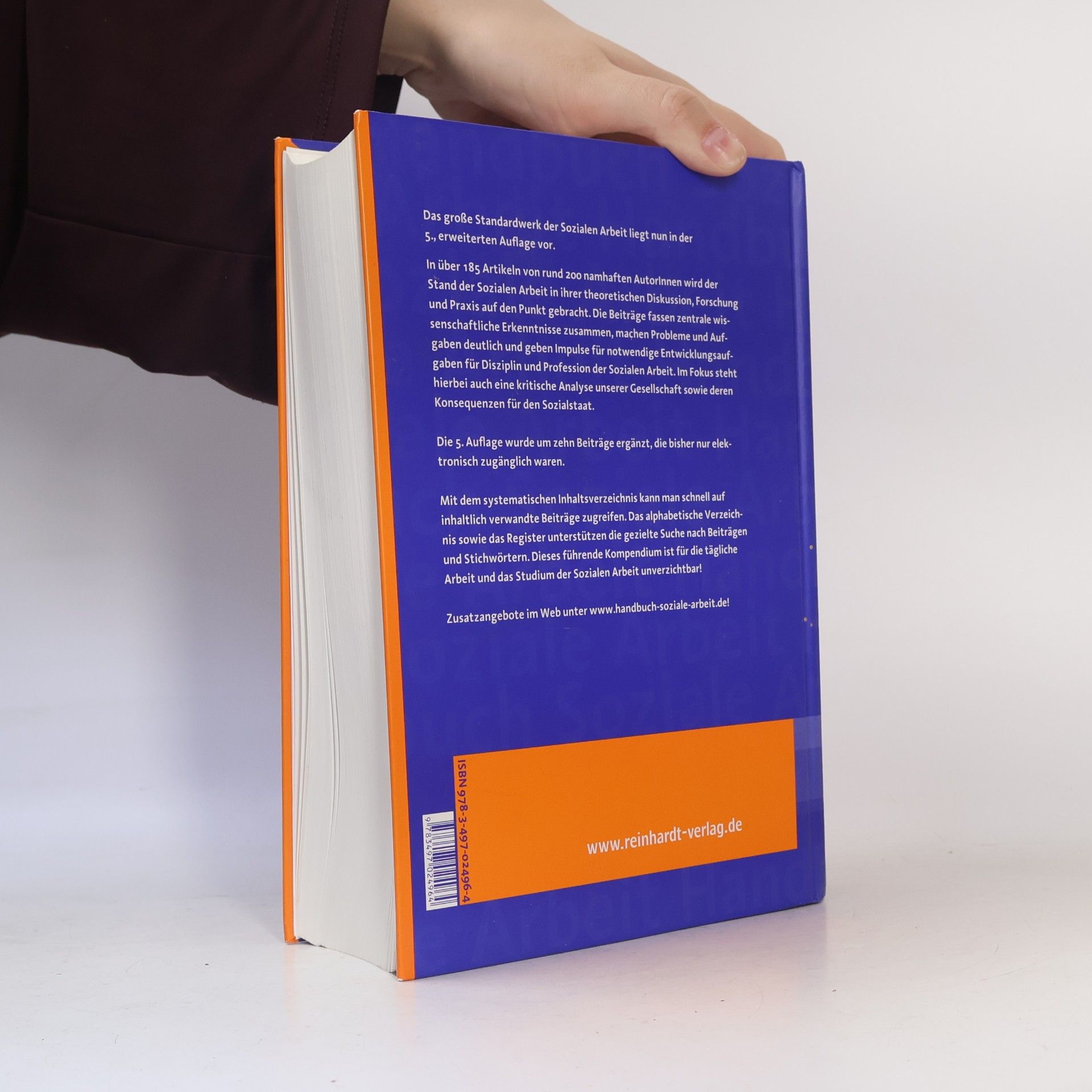 Hans-Uwe Otto Handbuch soziale Arbeit - Erweiterte Auflage