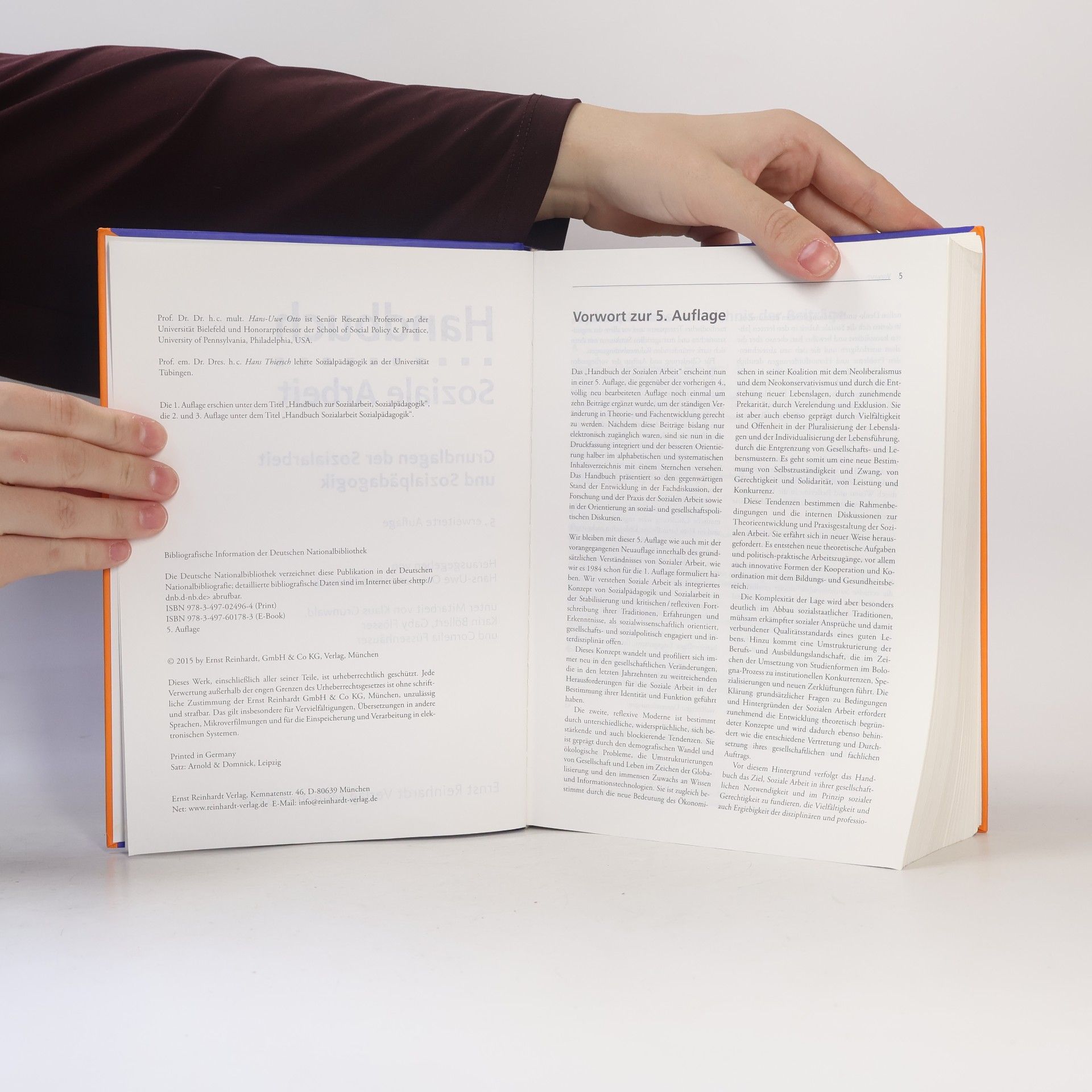 Hans-Uwe Otto Handbuch soziale Arbeit - Erweiterte Auflage