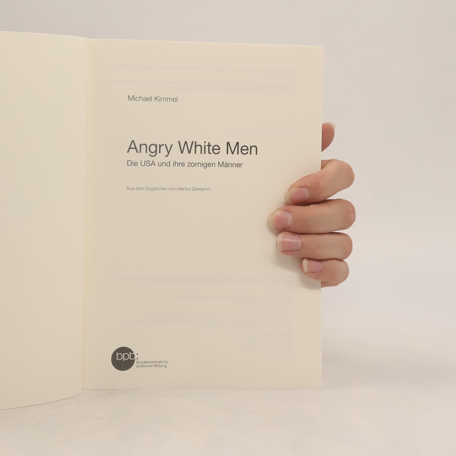Michael Kimmel Angry White Men