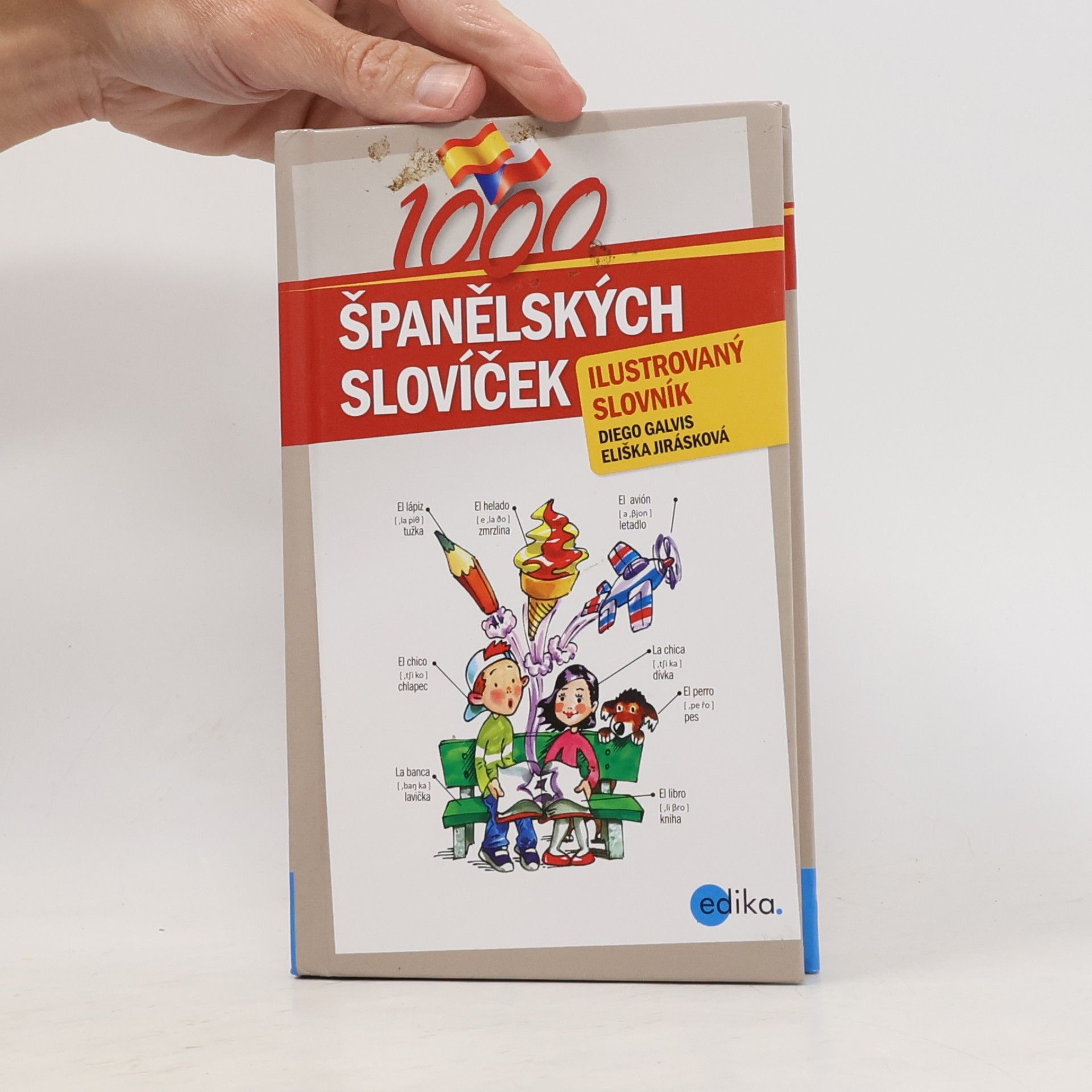 Diego Galvis 1000 španělských slovíček (ilustrovaný slovník)
