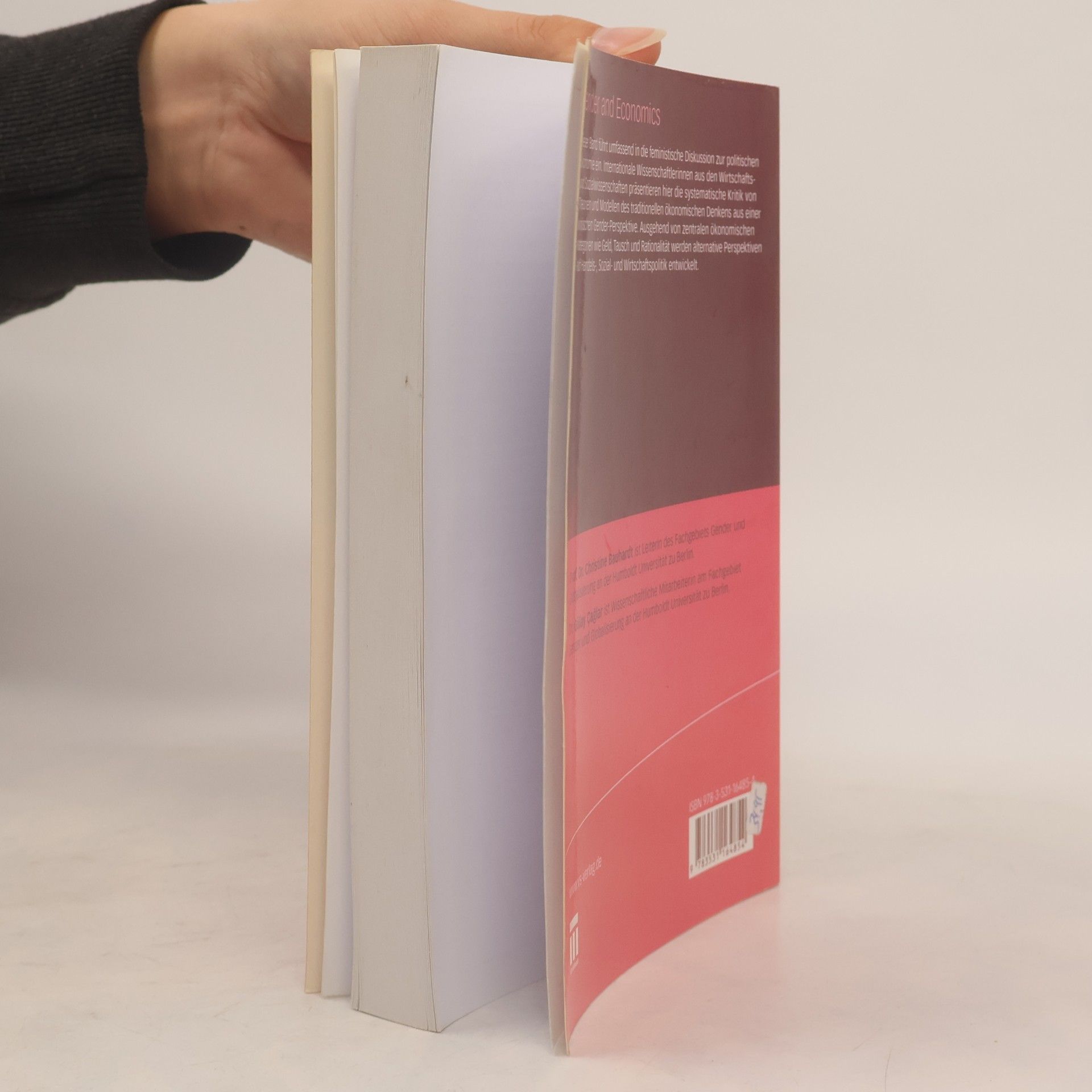 Christine Bauhardt Gender and Economics