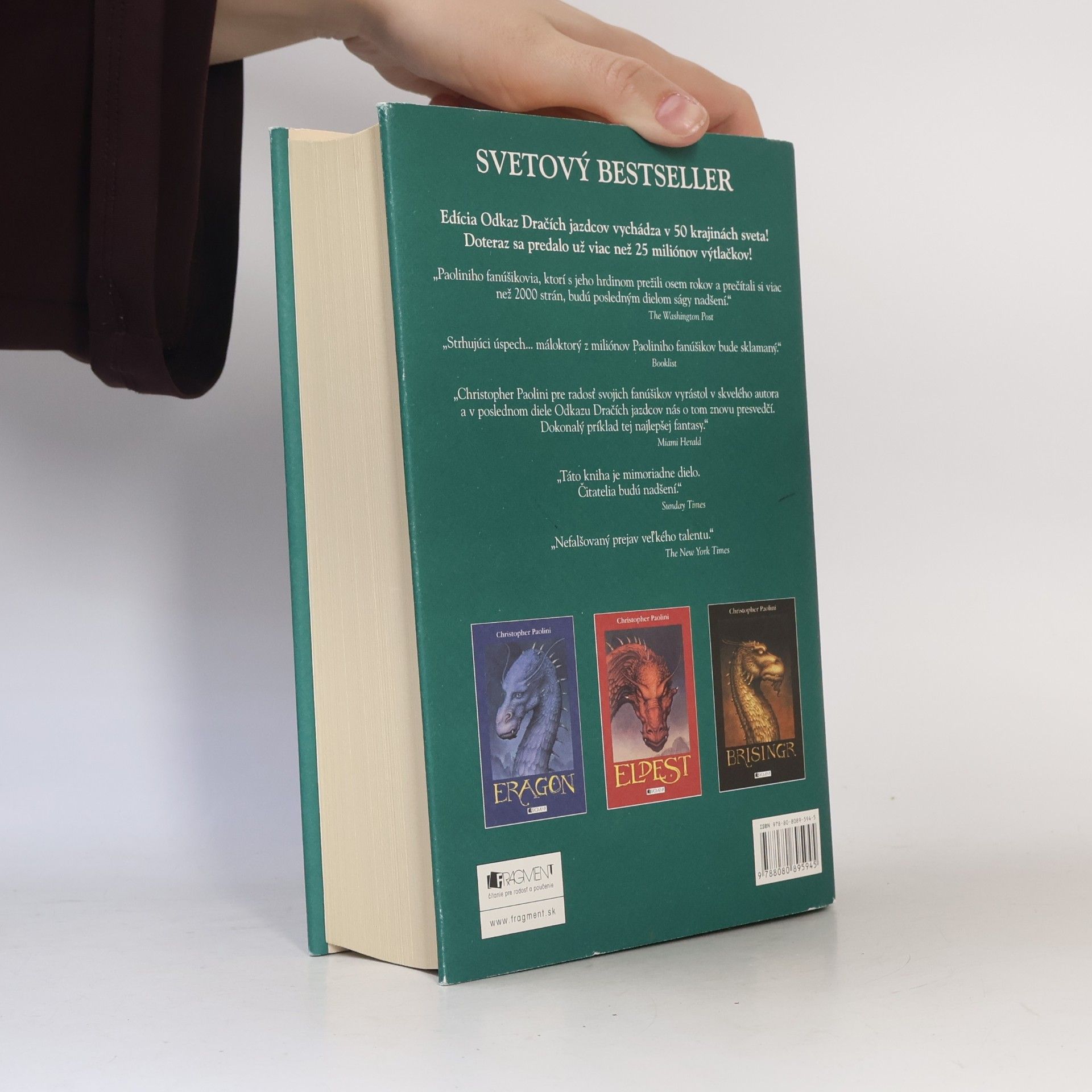 Christopher Paolini Odkaz Dračích jazdcov. IV. díl. Inheritance