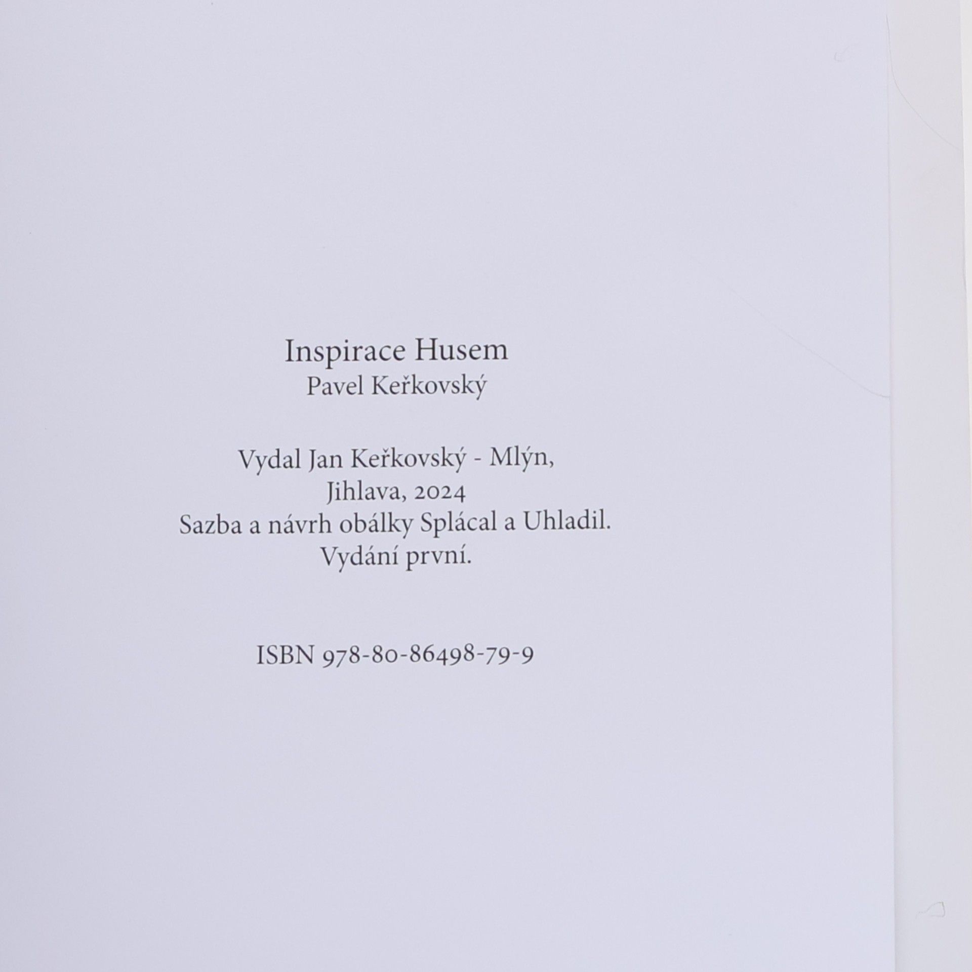 Pavel Keřkovský Inspirace Husem