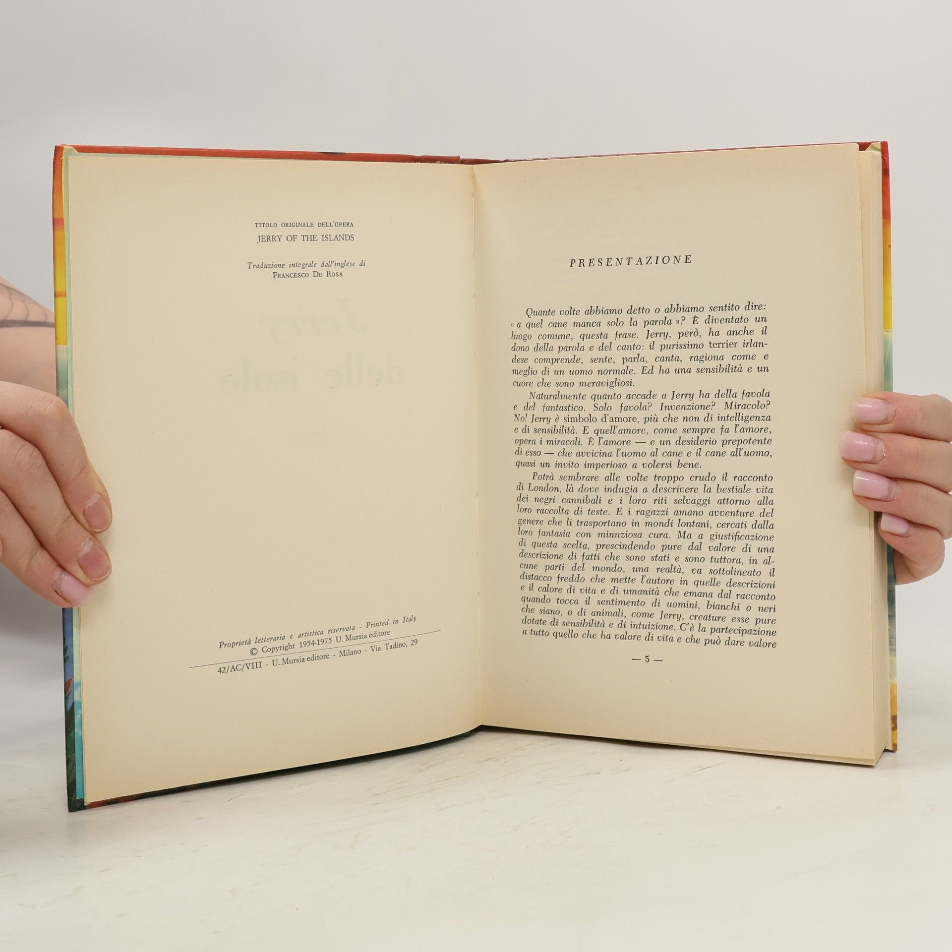 Jack London Jerry delle isole