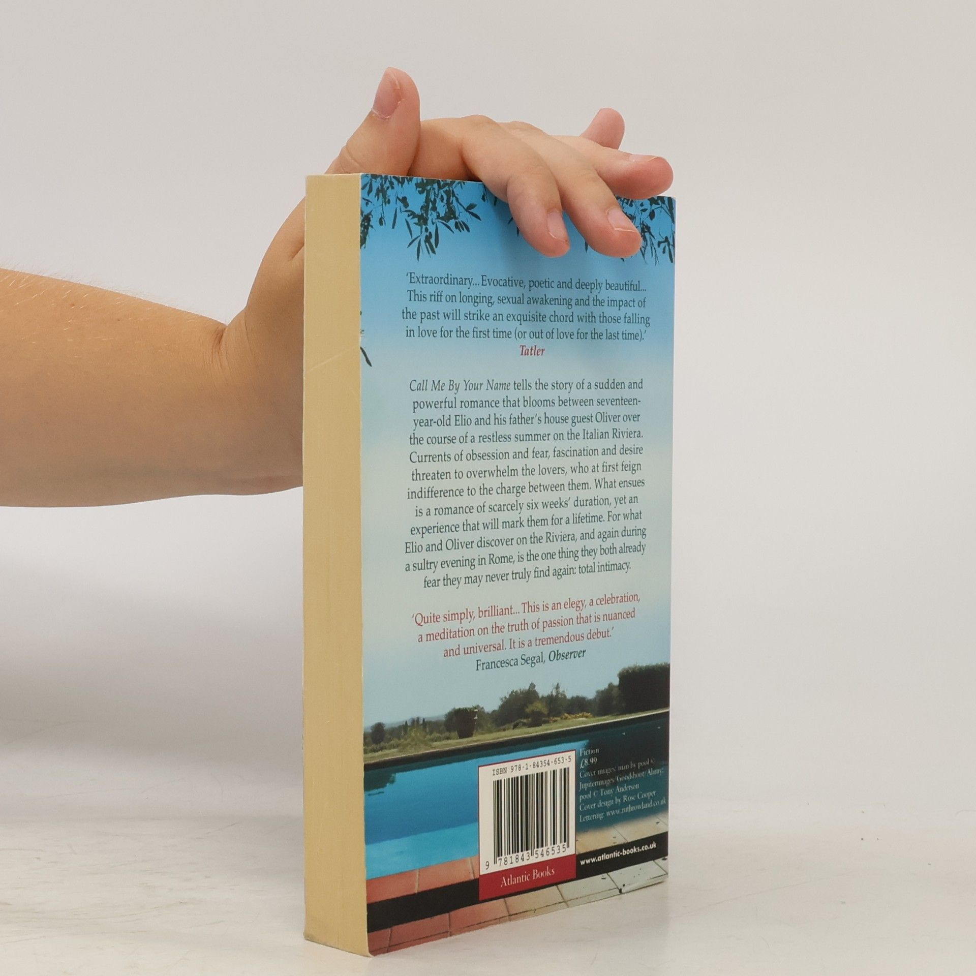 André Aciman Call Me by Your Name
