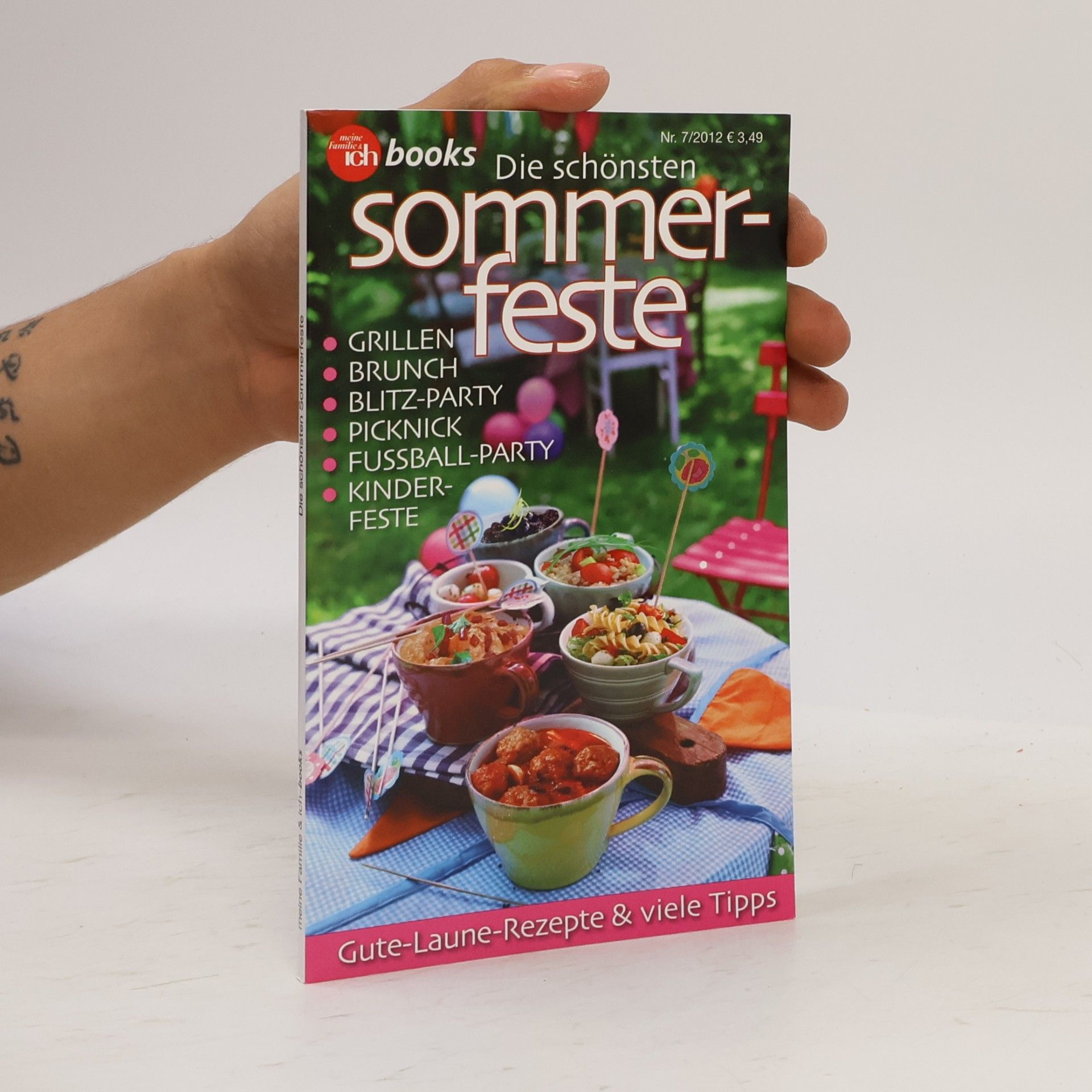 Autorenkollektiv Die schönsten sommer-feste 7/2012