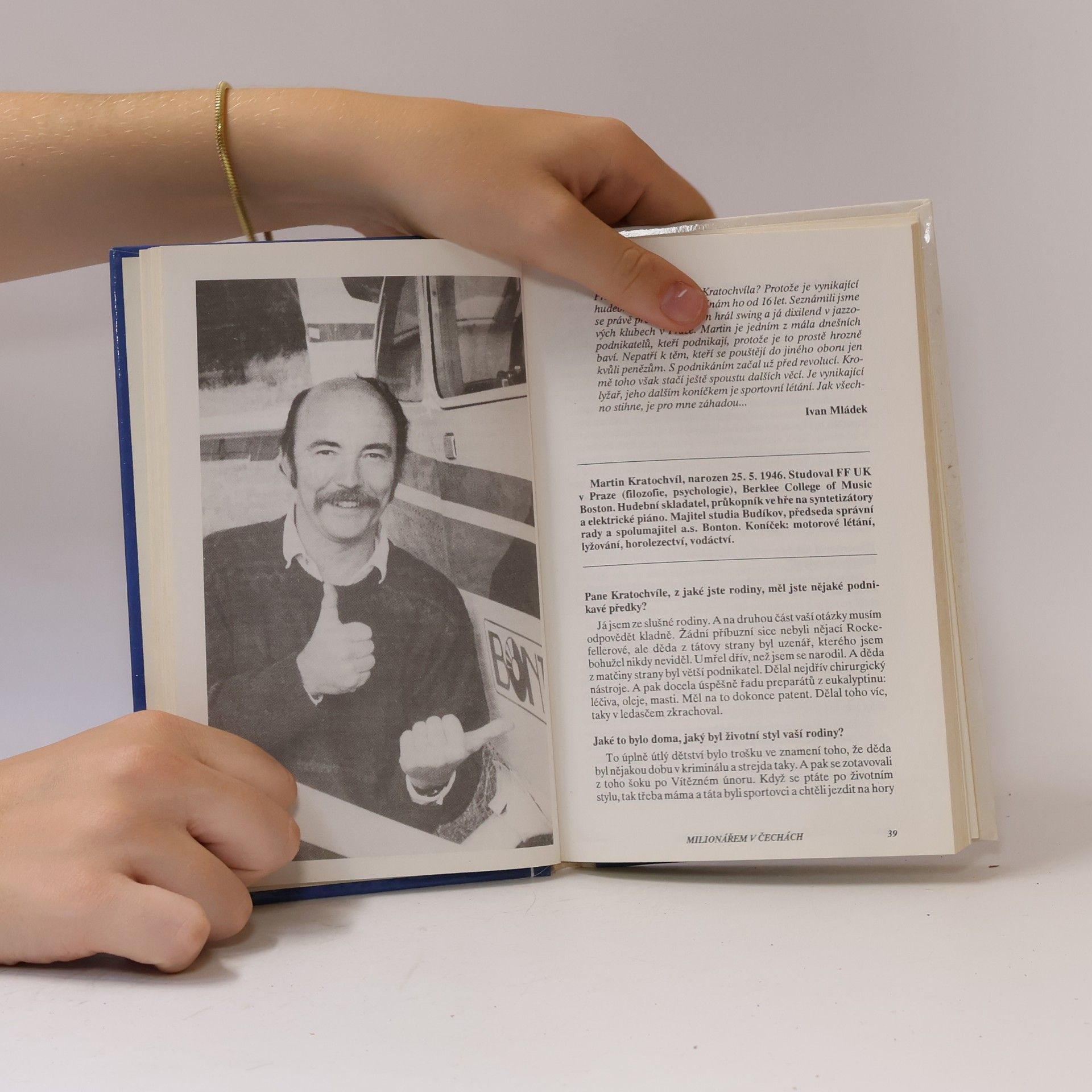 Jan Hůla Milionářem v Čechách. Rozhovory s úspěšnými podnikateli