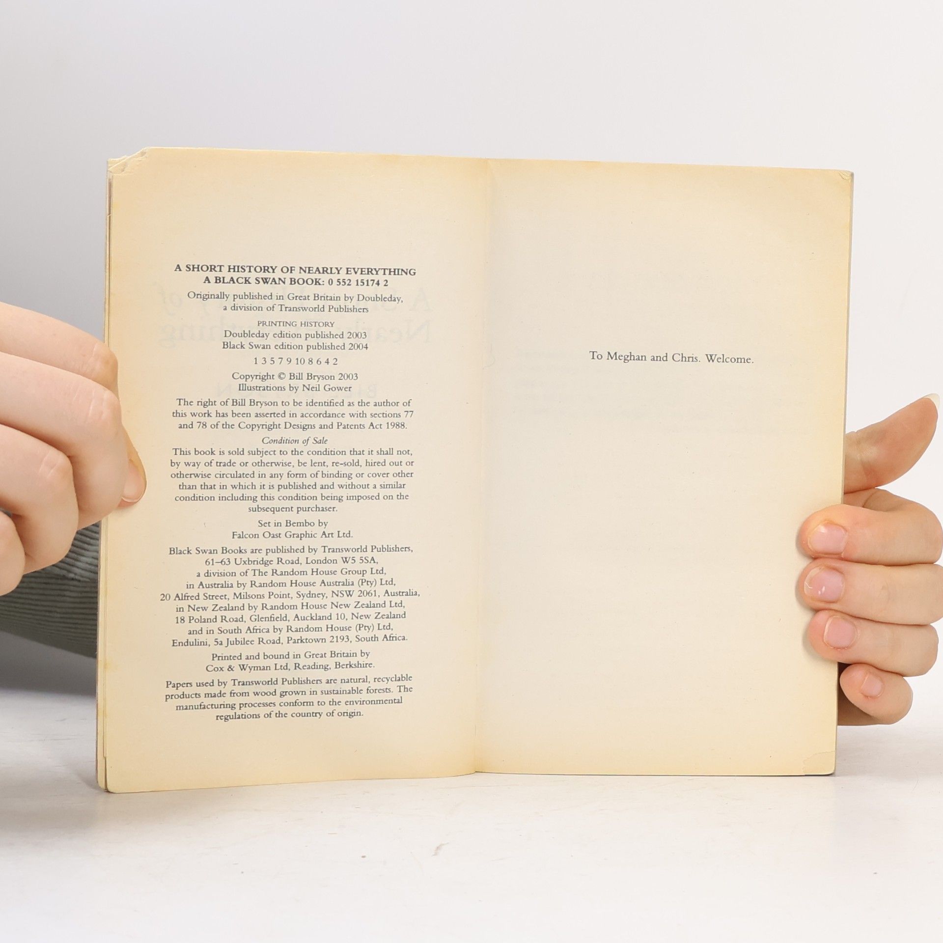 Bill Bryson A Short History of Nearly Everything