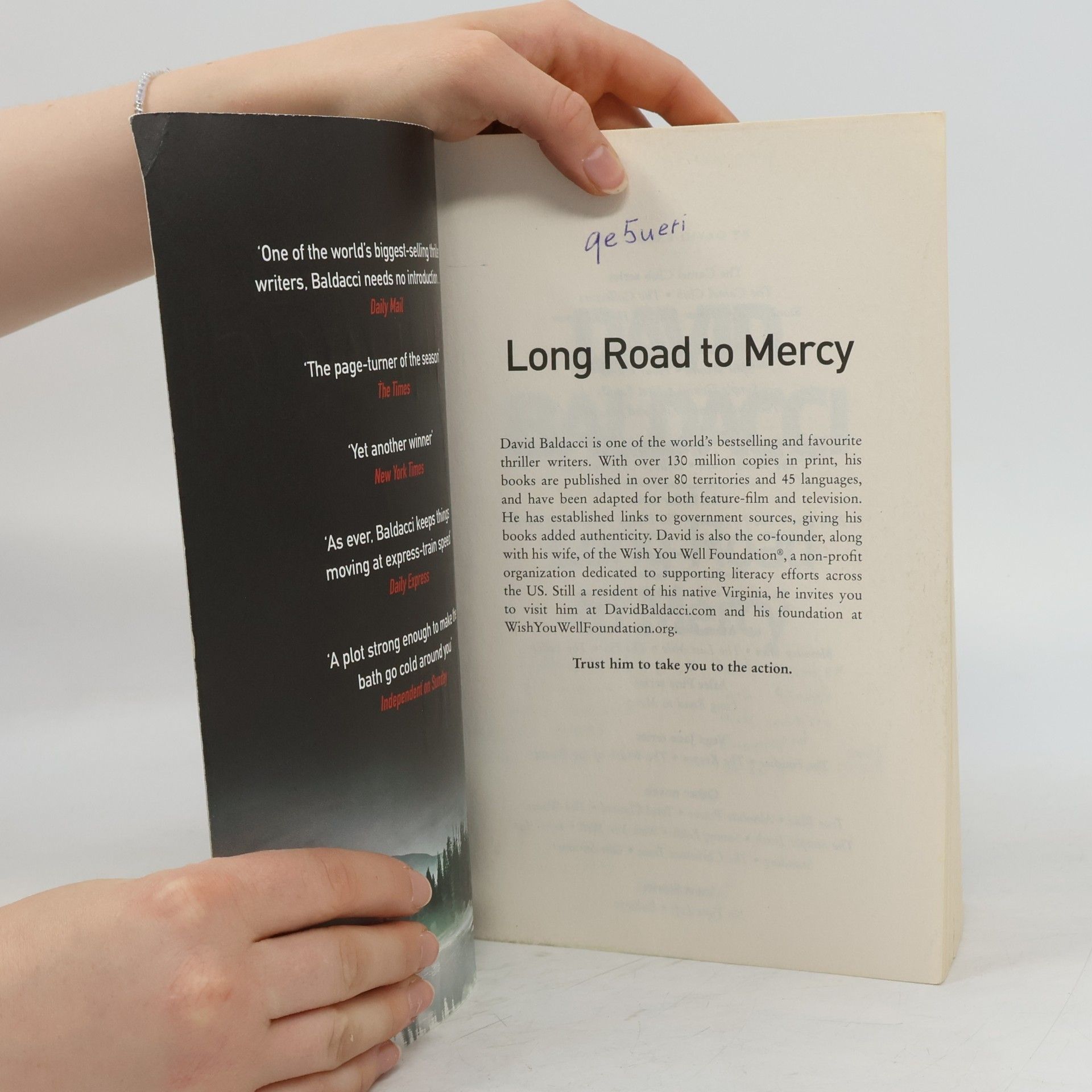 David Baldacci Long Road To Mercy
