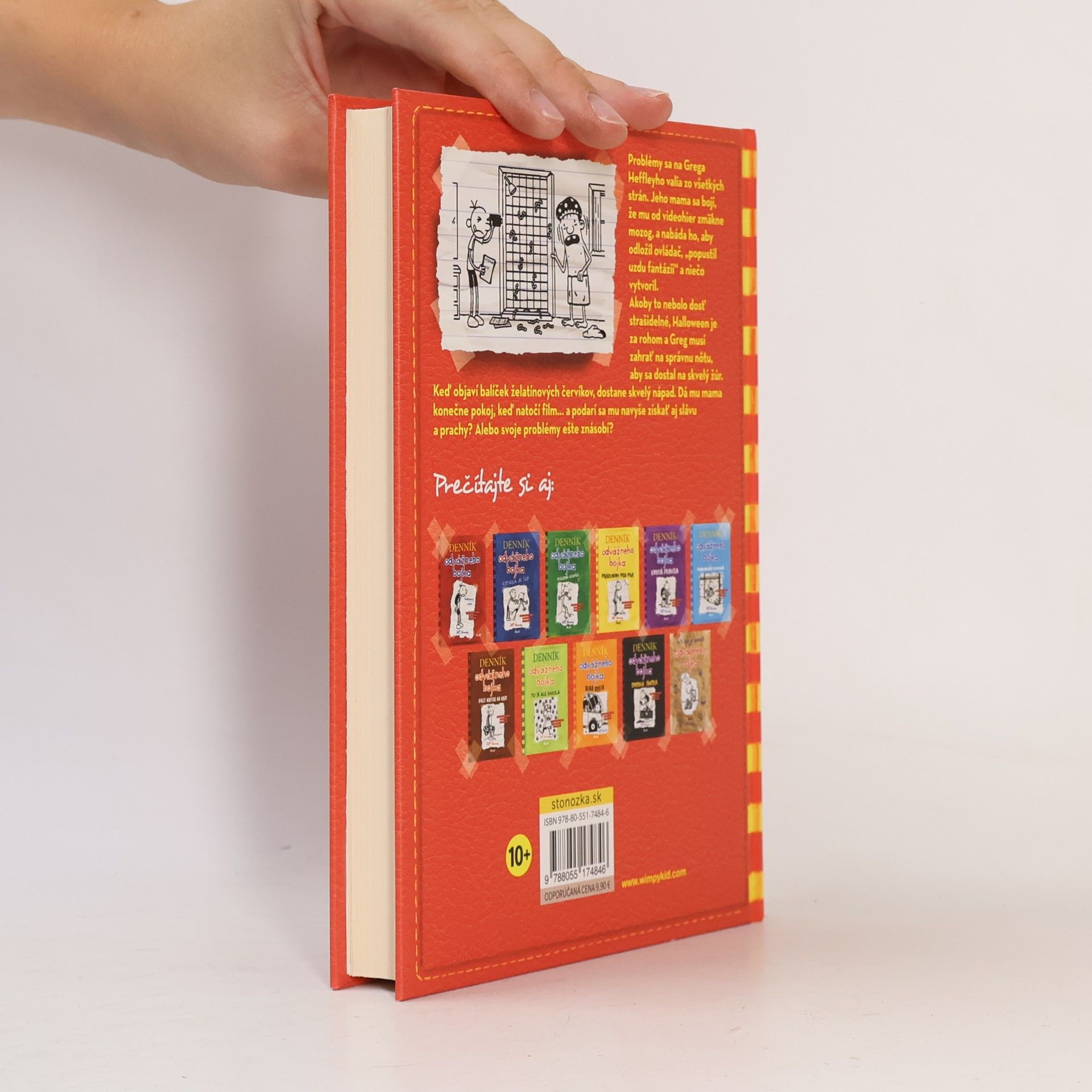 Jeff Kinney Denník odvážneho bojka; dvojitý podfuk
