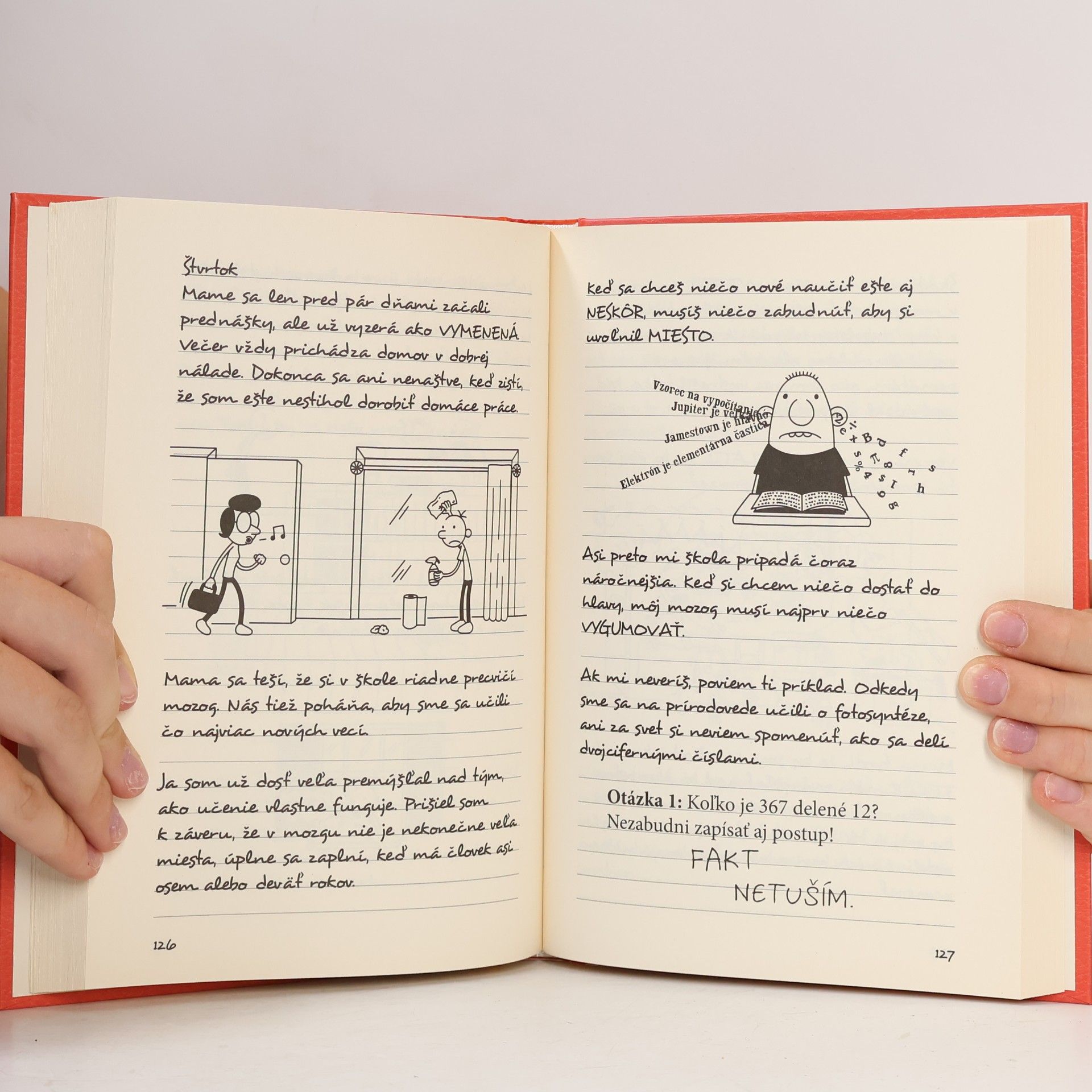 Jeff Kinney Denník odvážneho bojka; dvojitý podfuk