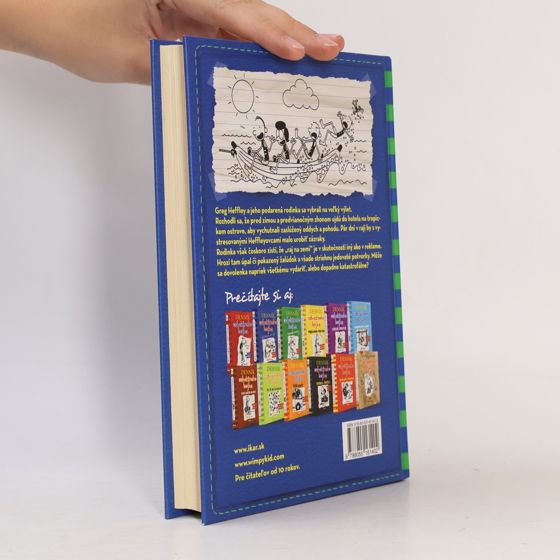 Jeff Kinney Denník odvážneho bojka 12. Rodinný úlet
