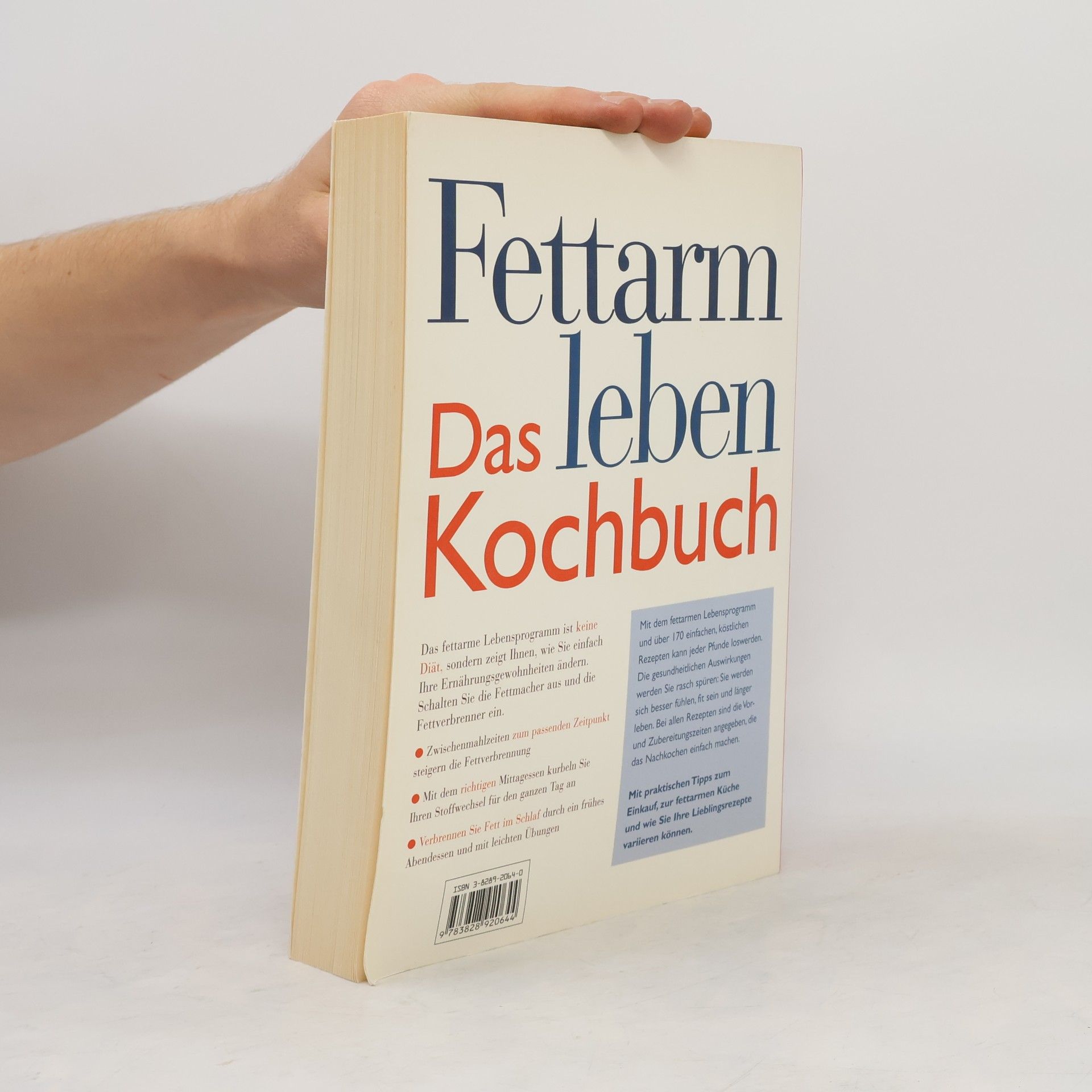Robert K. Cooper Fettarm leben - das Kochbuch