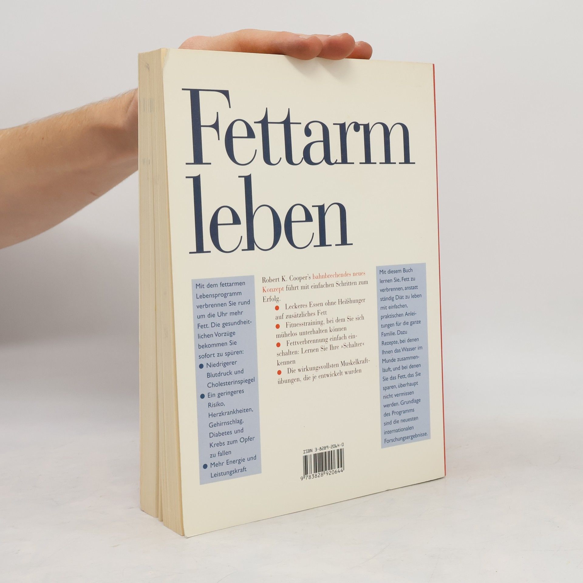 Robert K. Cooper Fettarm leben