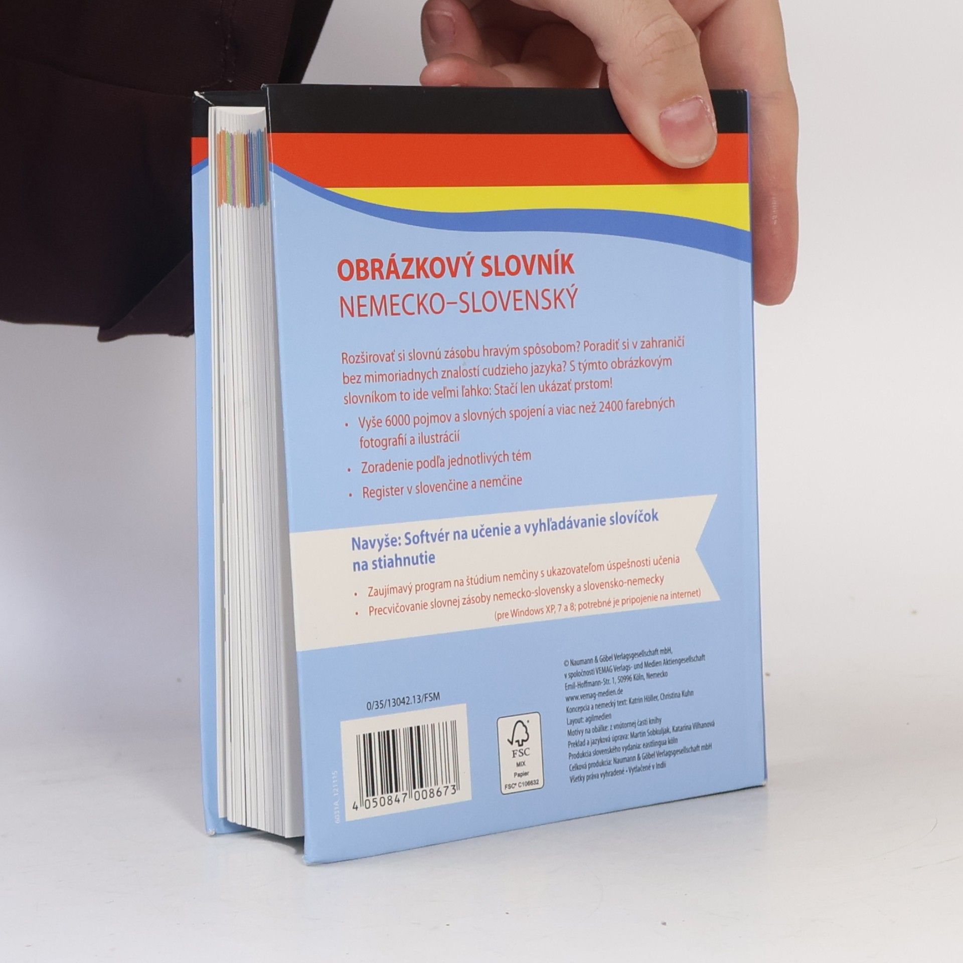 Kolektiv autorů Obrázkový slovník nemecko-slovenský