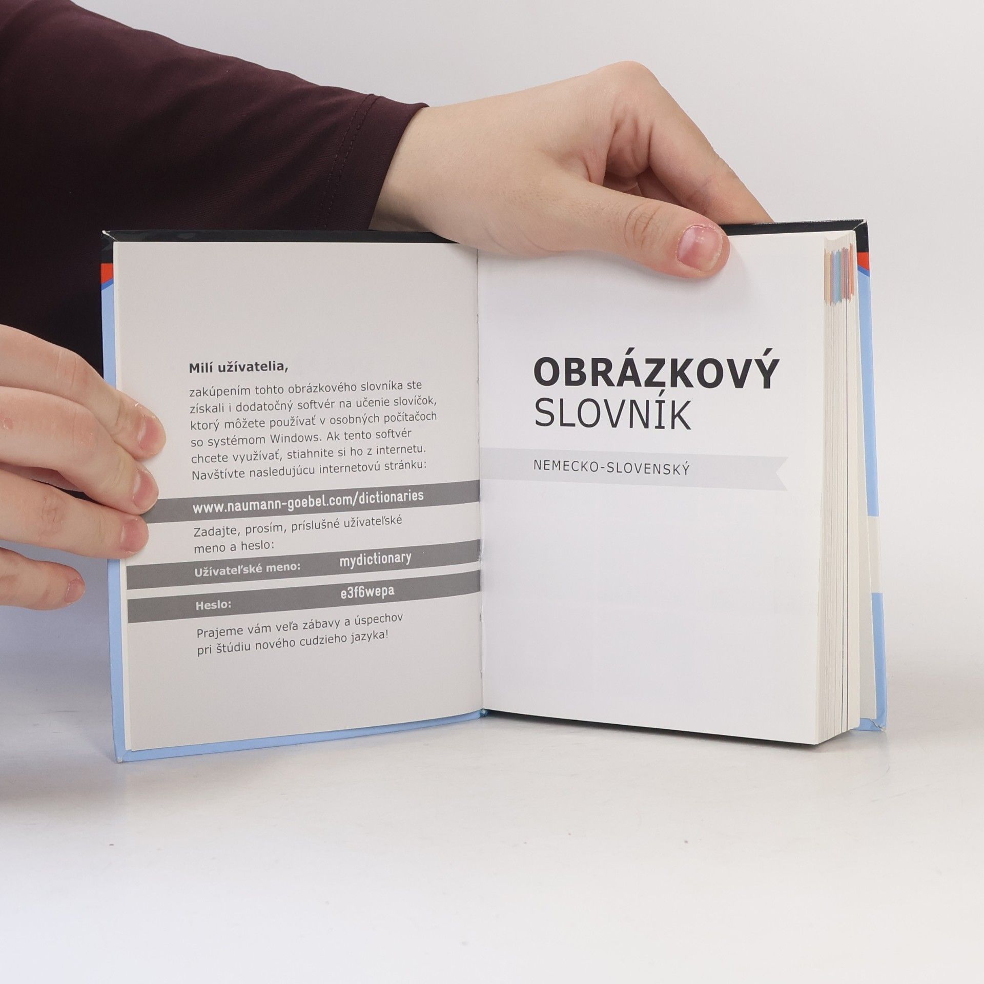 Kolektiv autorů Obrázkový slovník nemecko-slovenský