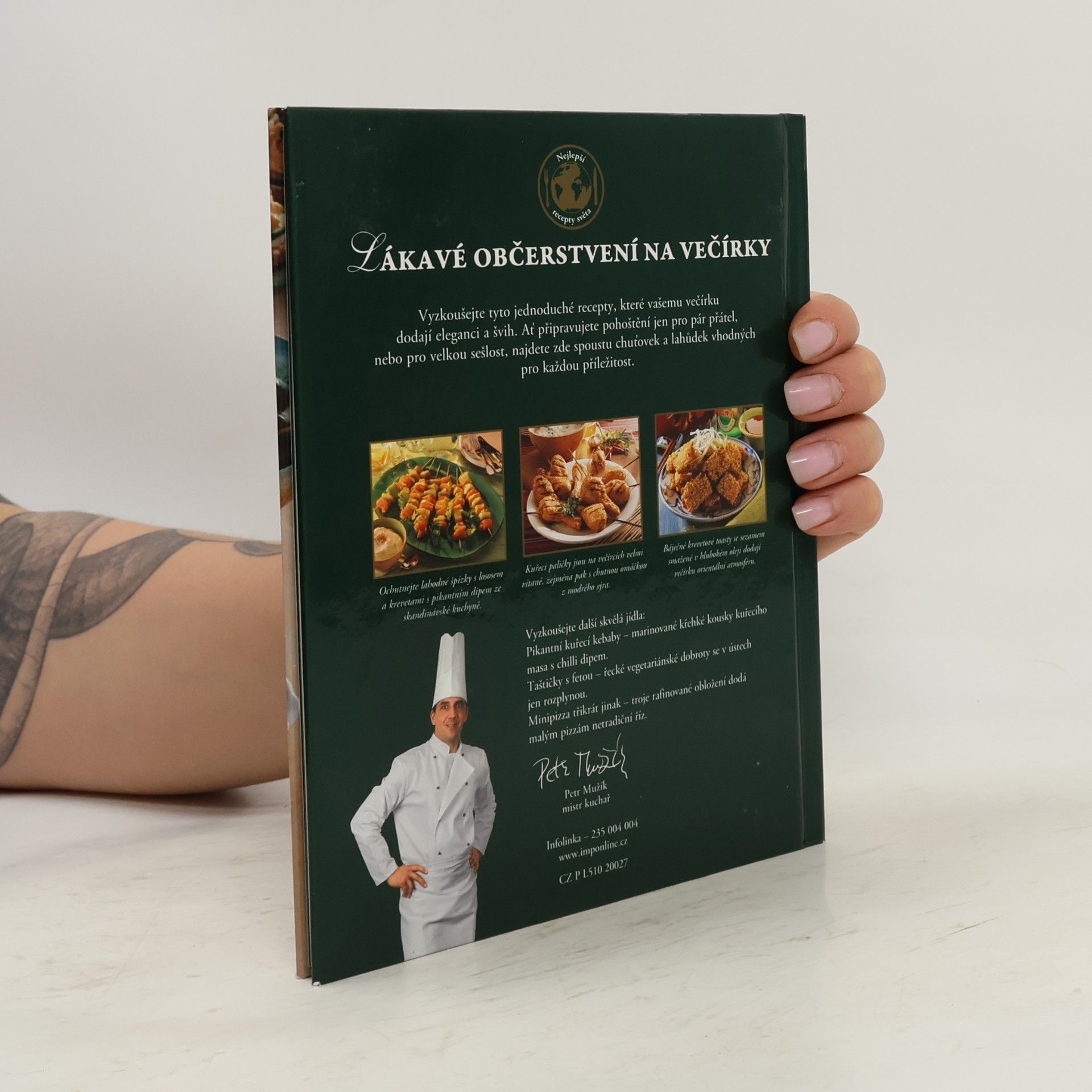 Various authors Nejlepší recepty světa: Lákavé občerstvení na večírky