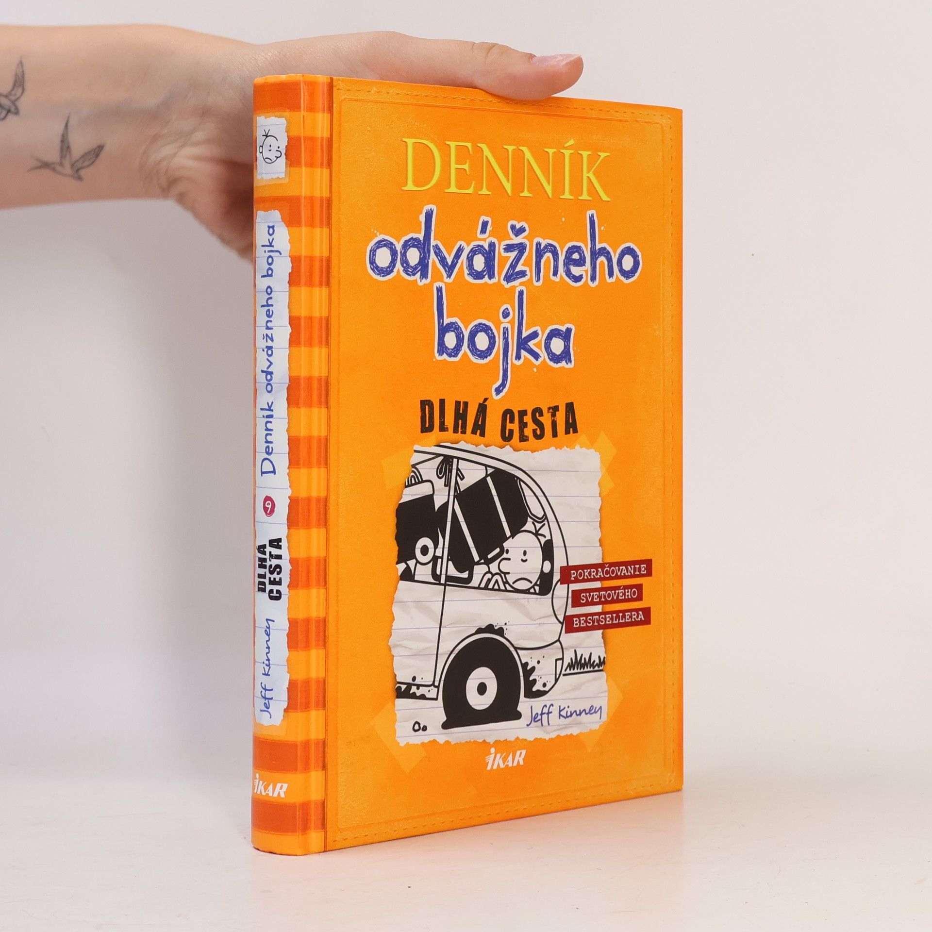 Jeff Kinney Denník odvážneho bojka 9. Dlhá cesta