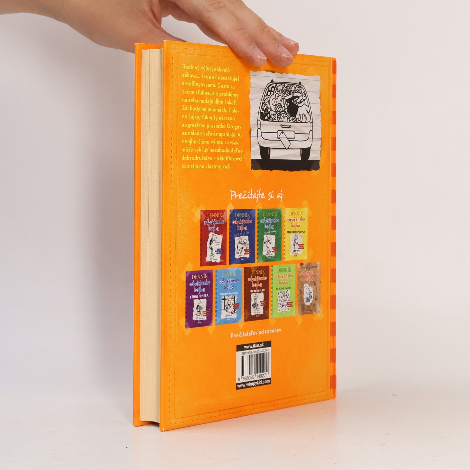 Jeff Kinney Denník odvážneho bojka 9. Dlhá cesta