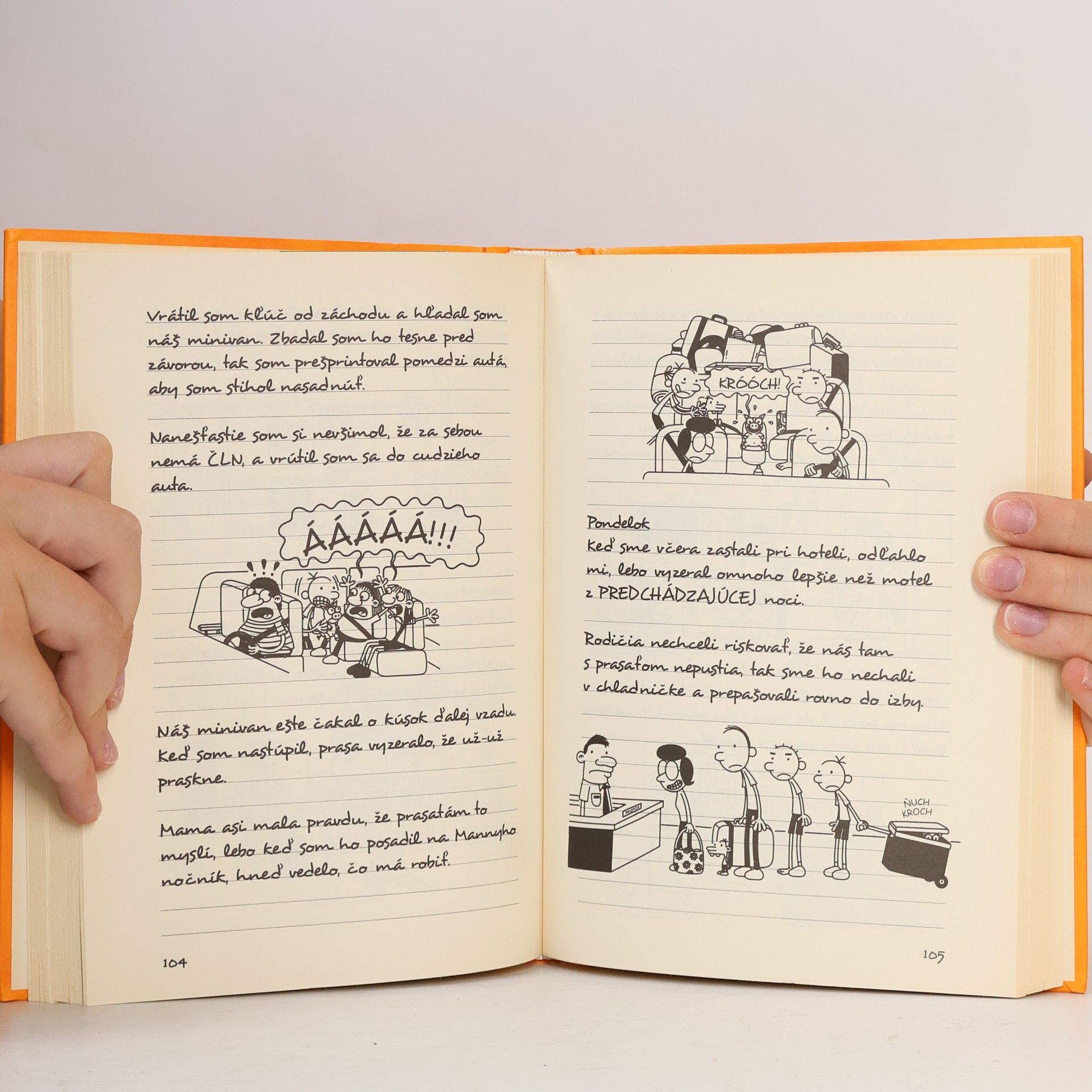 Jeff Kinney Denník odvážneho bojka 9. Dlhá cesta