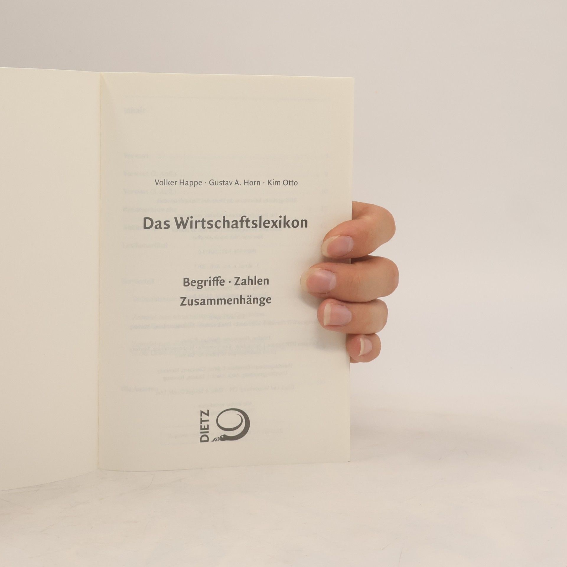 Volker Happe Das Wirtschaftslexikon