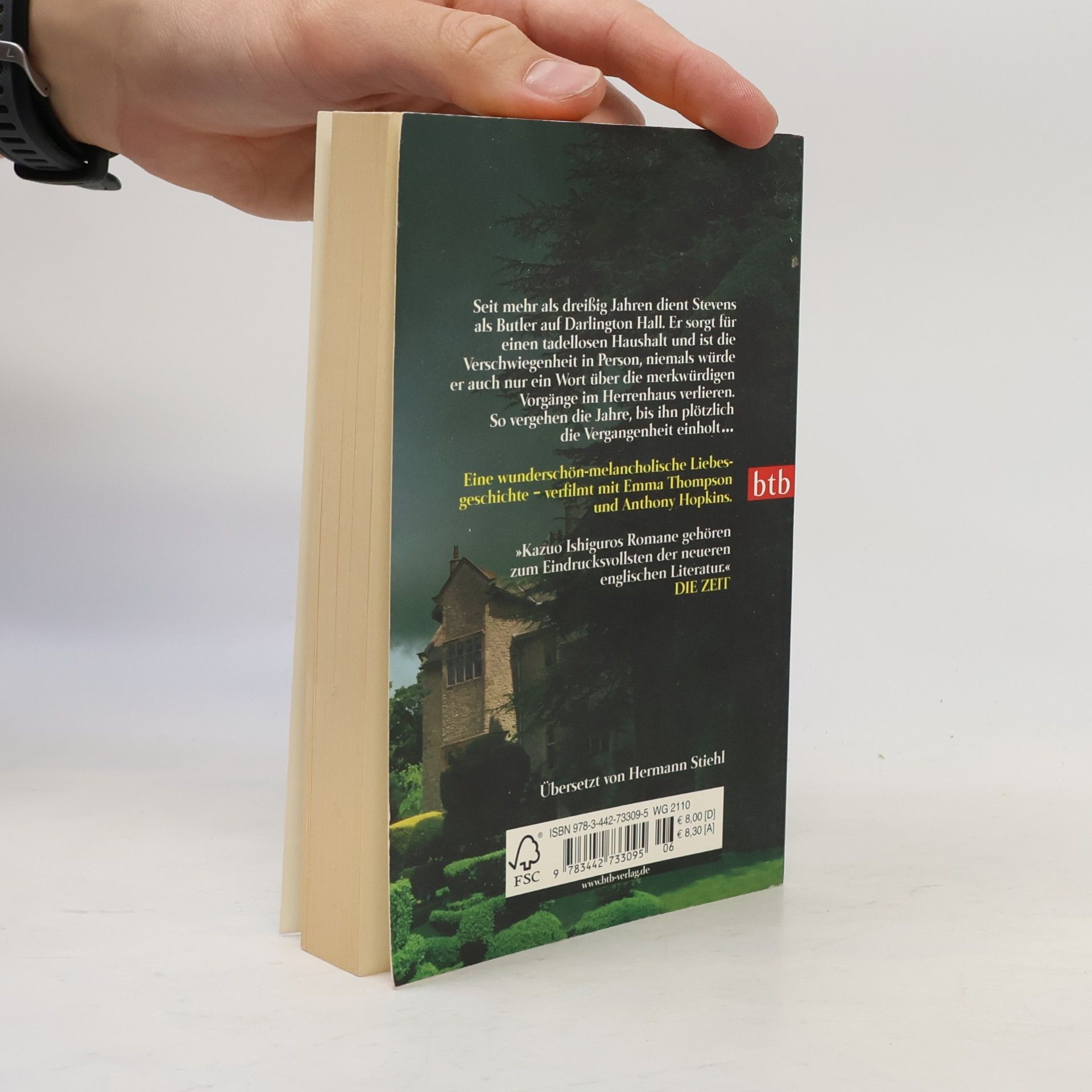 Kazuo Ishiguro Was vom Tage übrigblieb