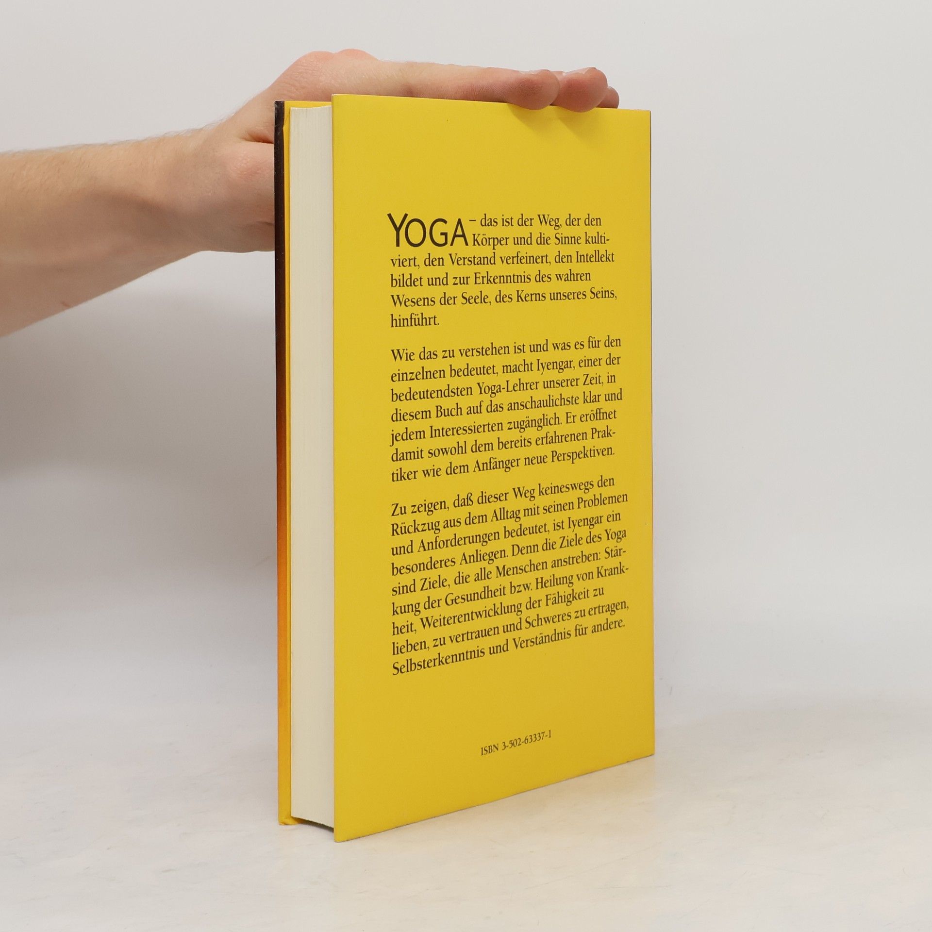 B. K. S. Iyengar Der Baum des Yoga