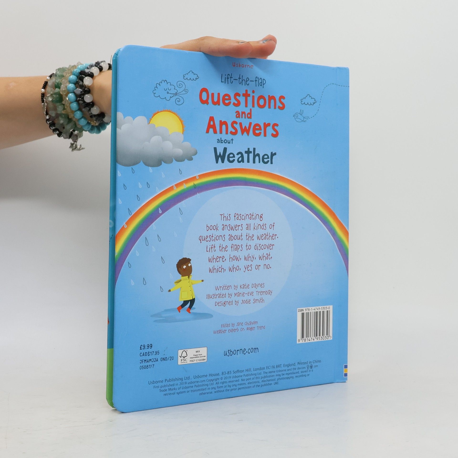 Daynes Katie. Lift-the-flap Questions and Answers about Weather