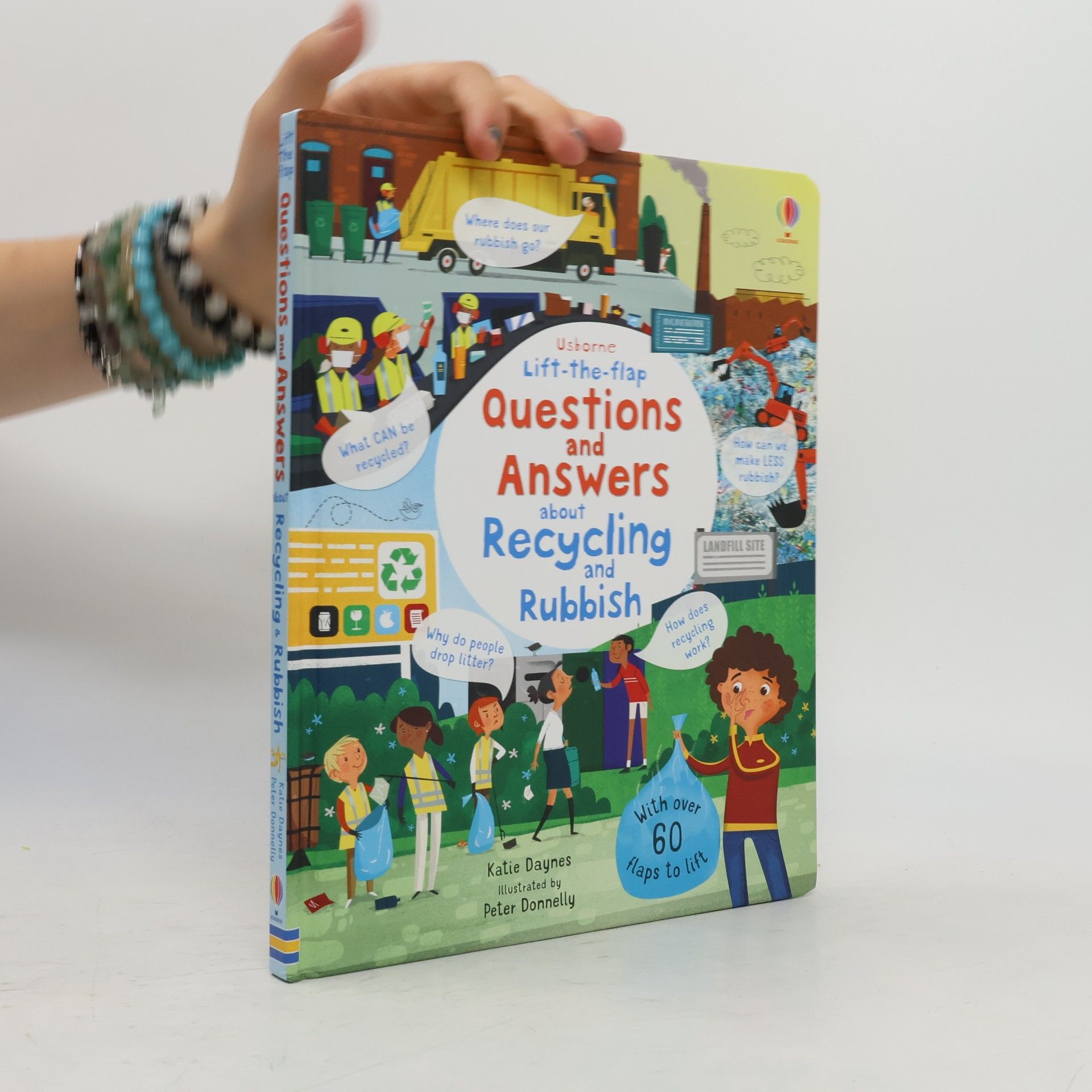 Katie Daynes Lift-the-flap Questions and Answers About Recycling and Rubbish