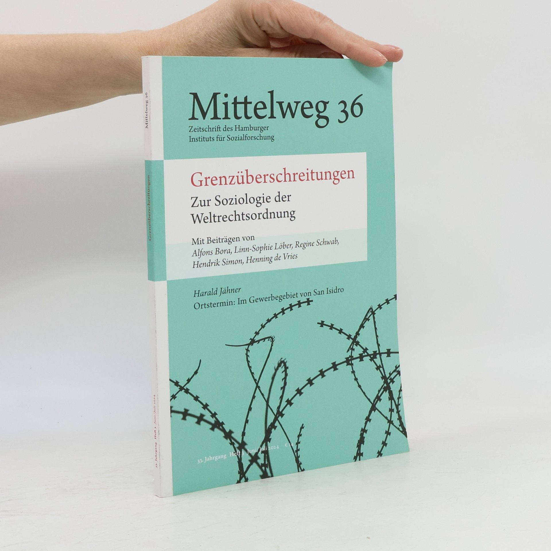 Regine Schwab Mittelweg 36 - 33: Grenzüberschreitungen