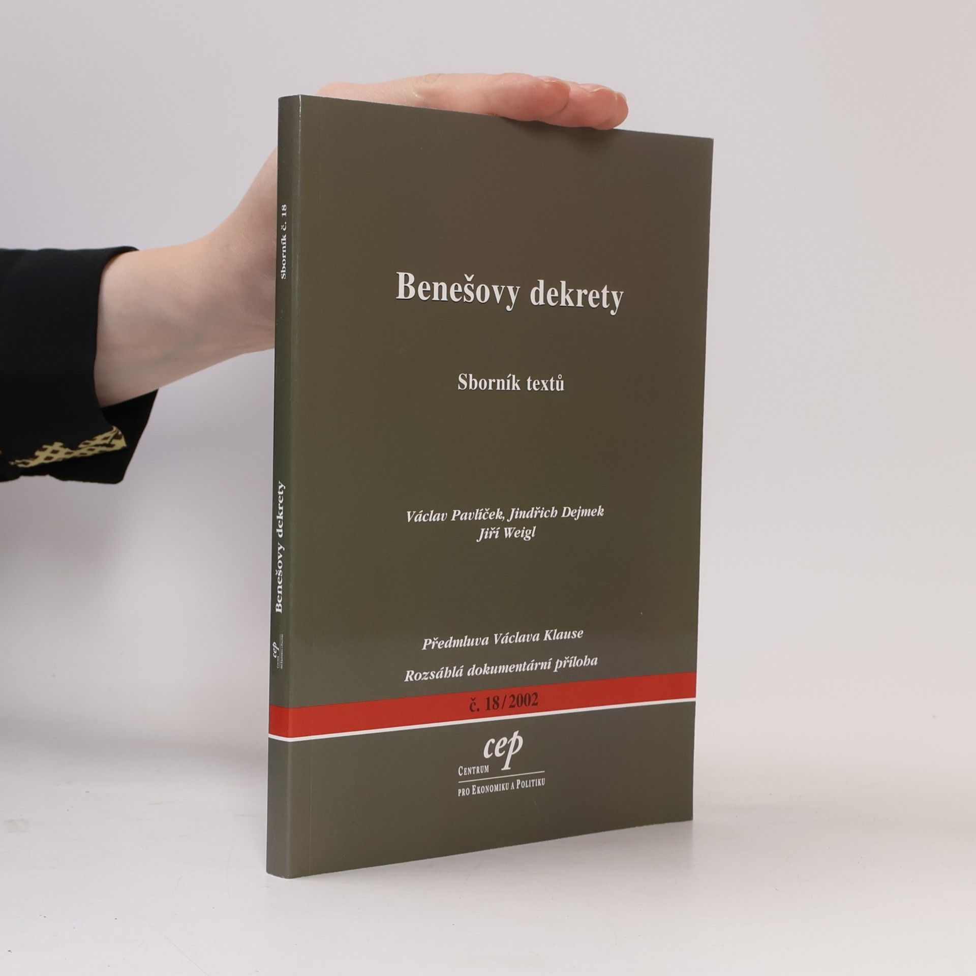 Ilona Bažantová Benešovy dekrety