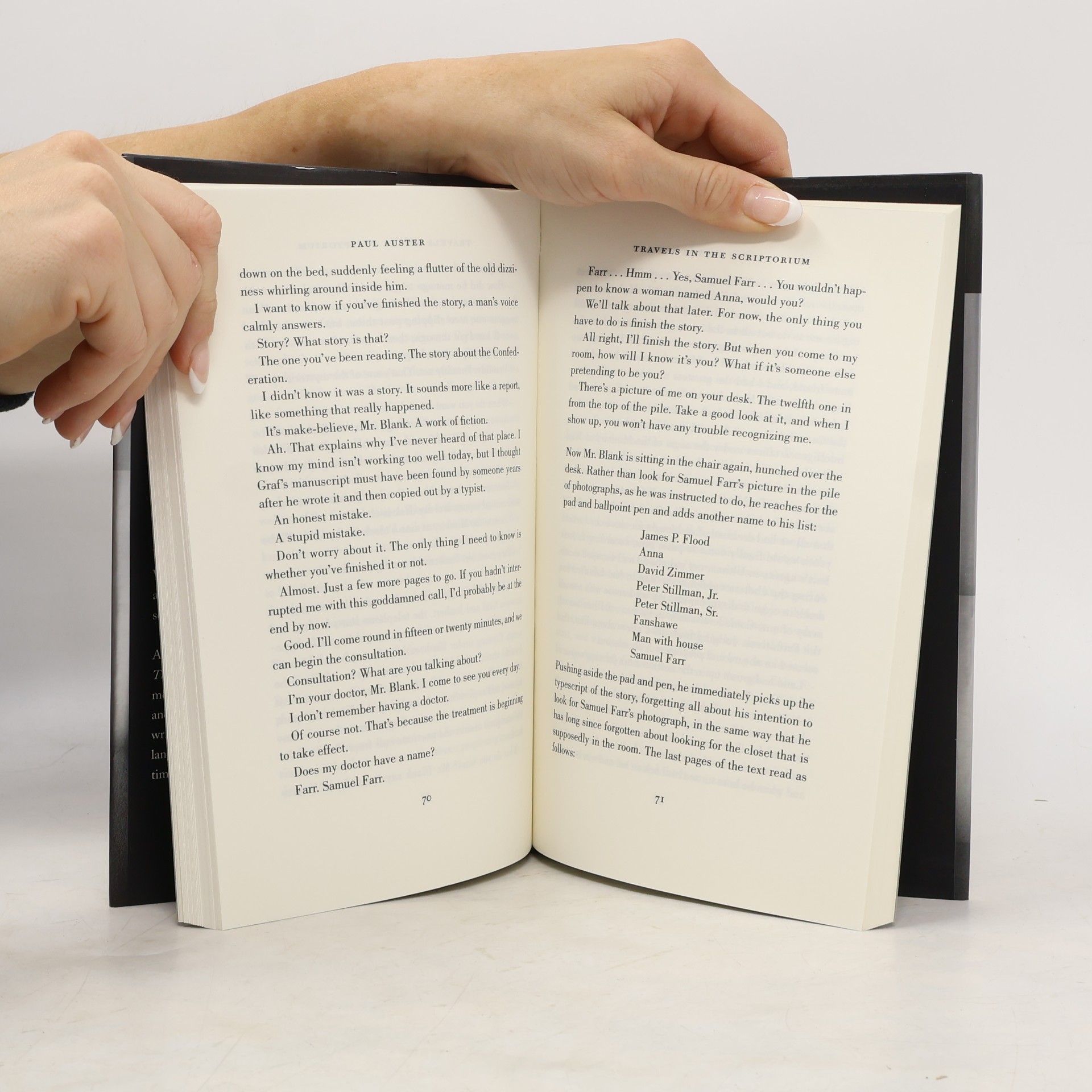 Paul Auster Travels in the Scriptorium