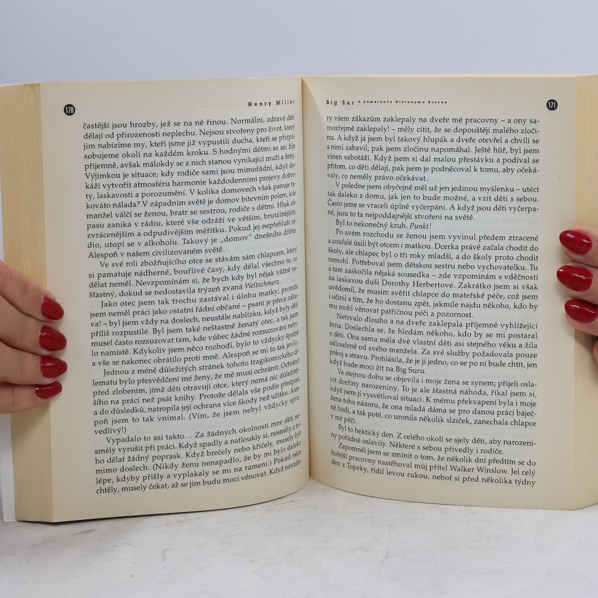 Henry Miller Big Sur a pomeranče Hieronyma Bosche