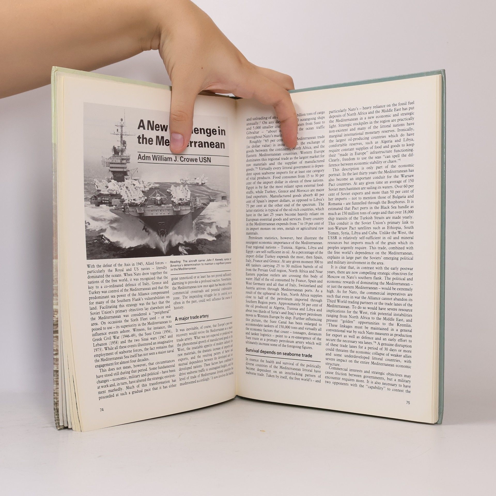 Captain John Evelyn Moore RN Jane's Naval Review