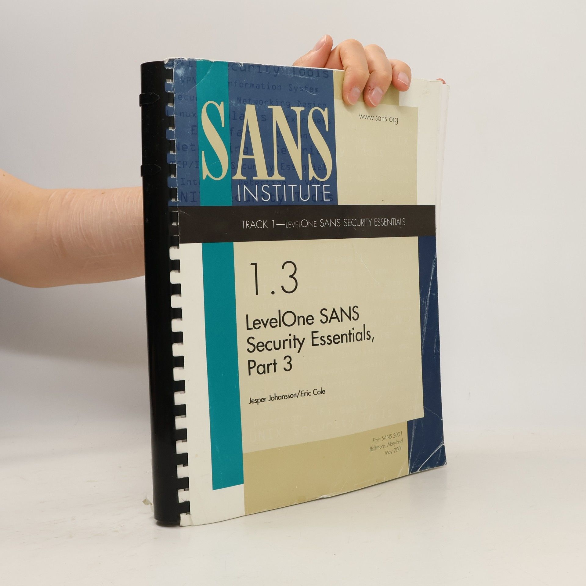 Jesper Johansson 1.3 LevelOne SANS Security Essentials Part 3