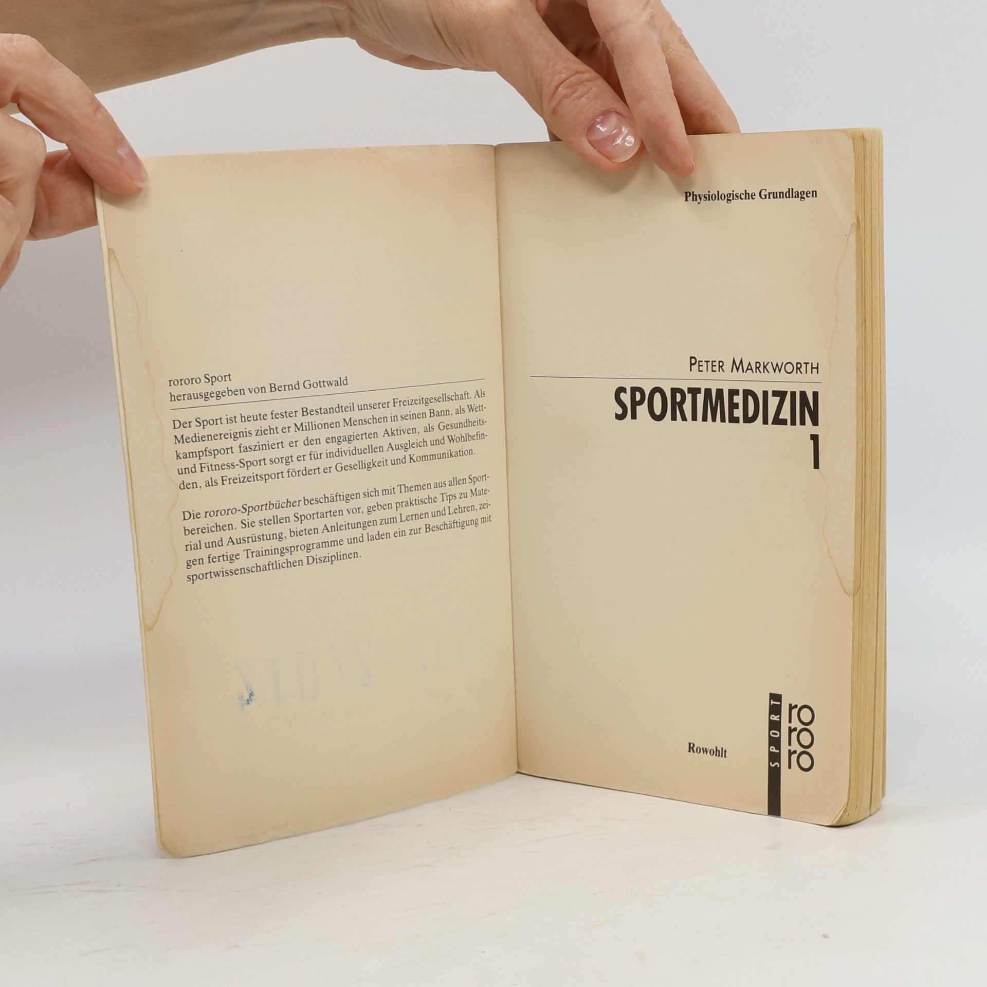 Peter Markworth Sportmedizin