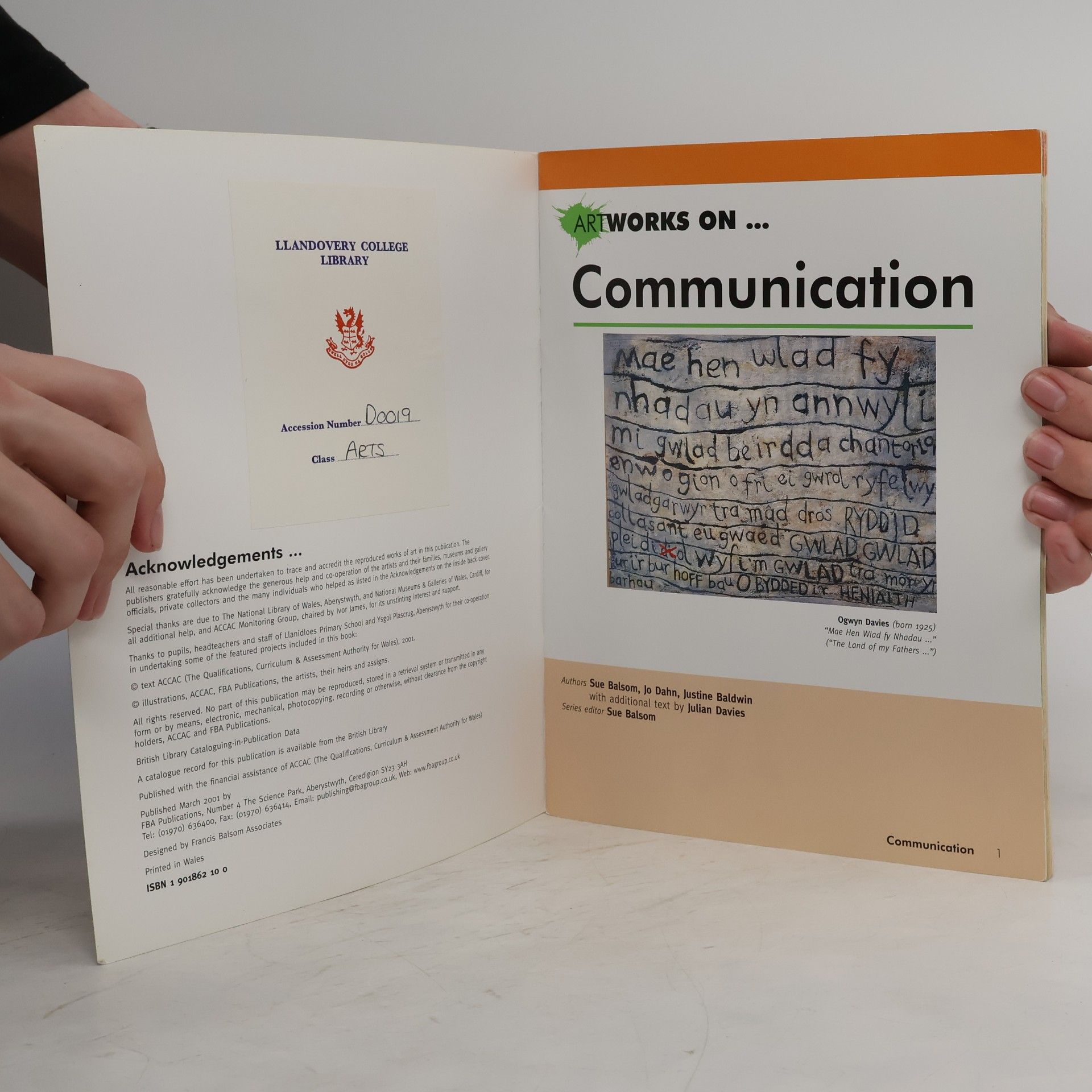 Jo Dahn Artworks On... Communication