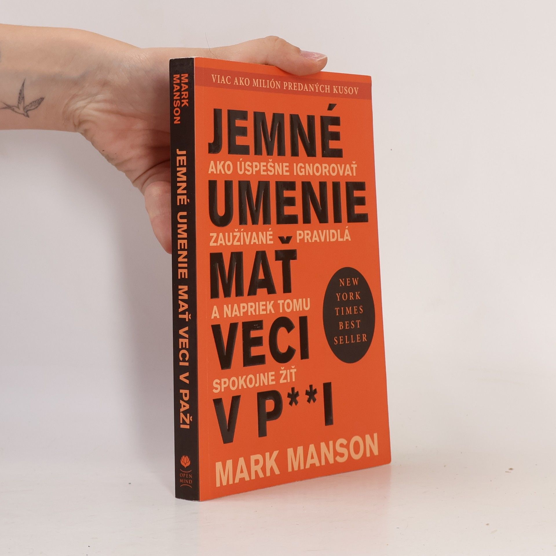 Mark Manson Jemné umenie mať veci v p**i