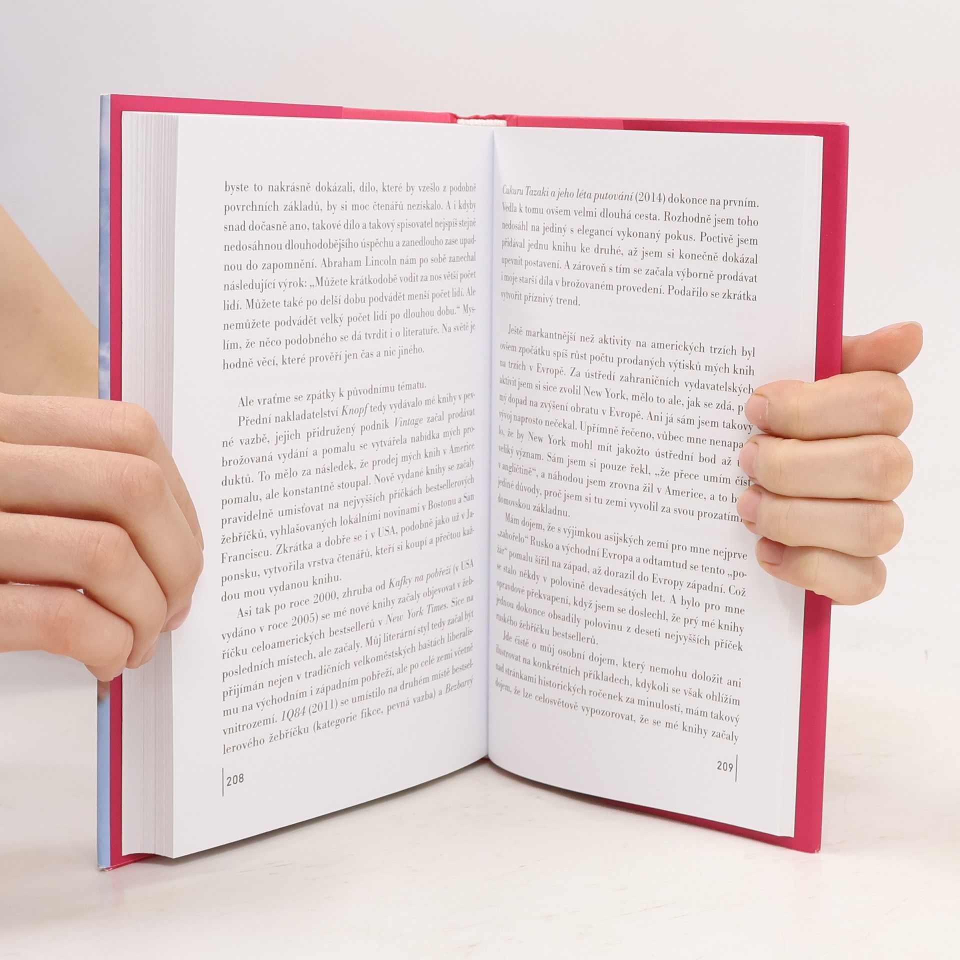 Haruki Murakami Spisovatel jako povolání