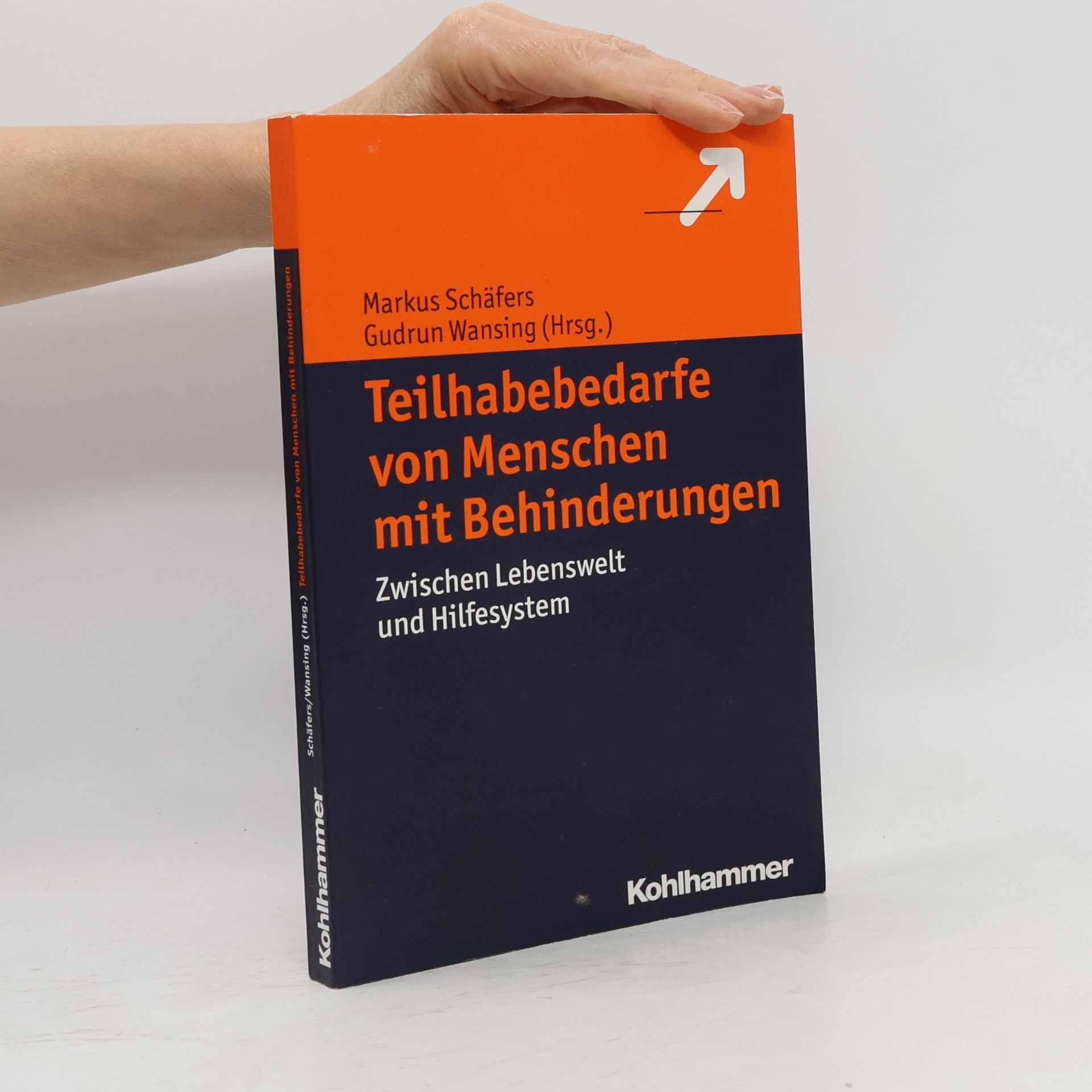 Markus Schäfers Teilhabebedarfe von Menschen mit Behinderung