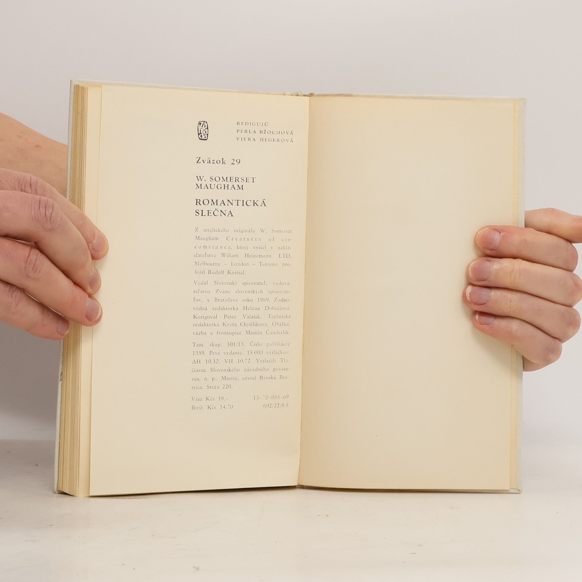 William Somerset Maugham Romantická slečna