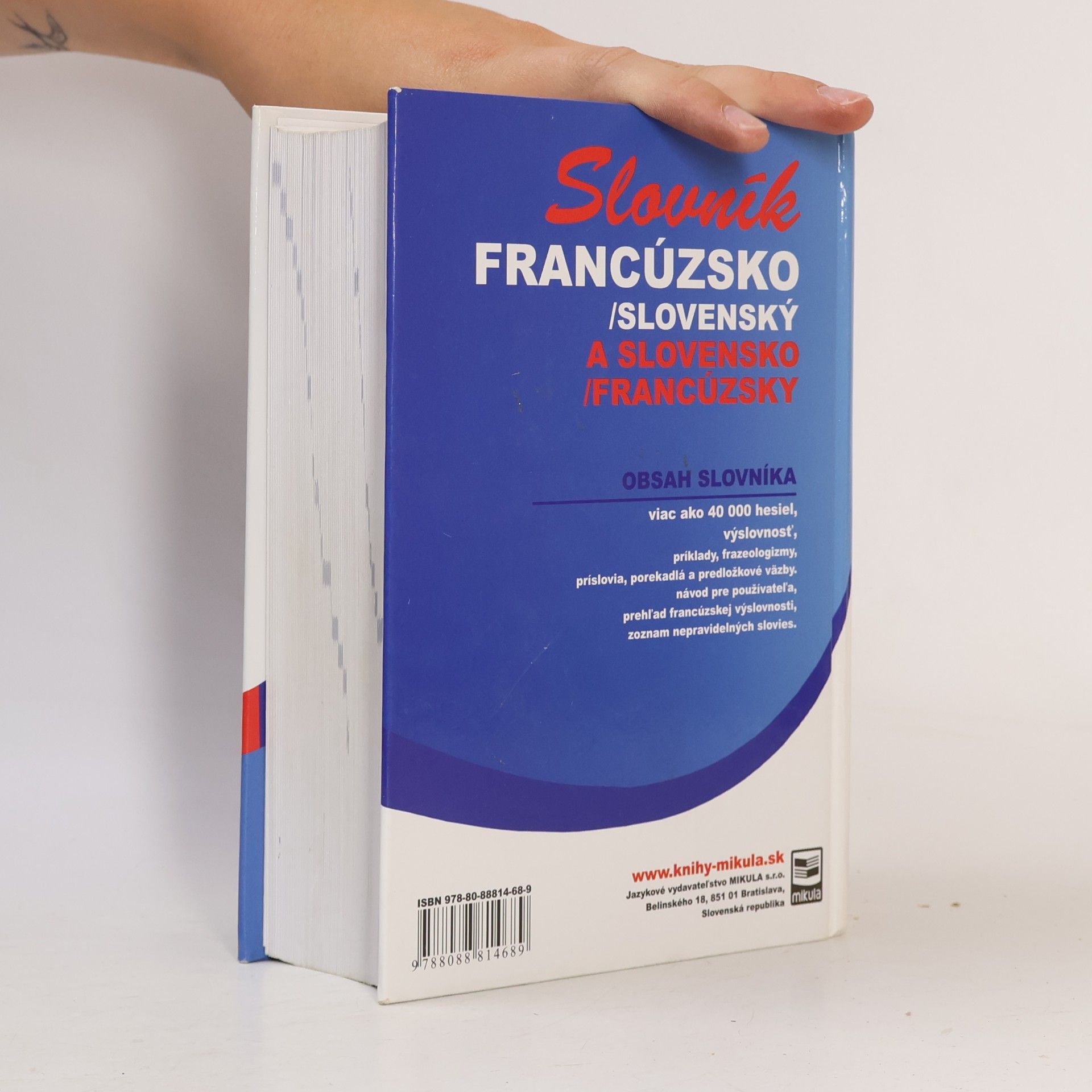 Hana Mináriková Francúzsko-slovenský, slovensko-francúzský slovník