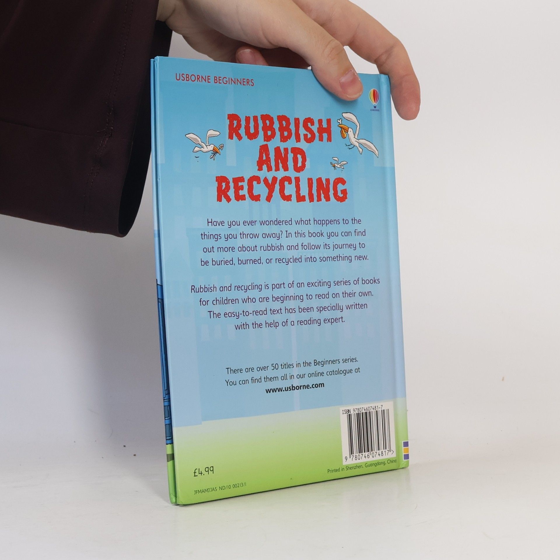 Stephanie Turnbull Usborne Beginners: Rubbish and Recycling