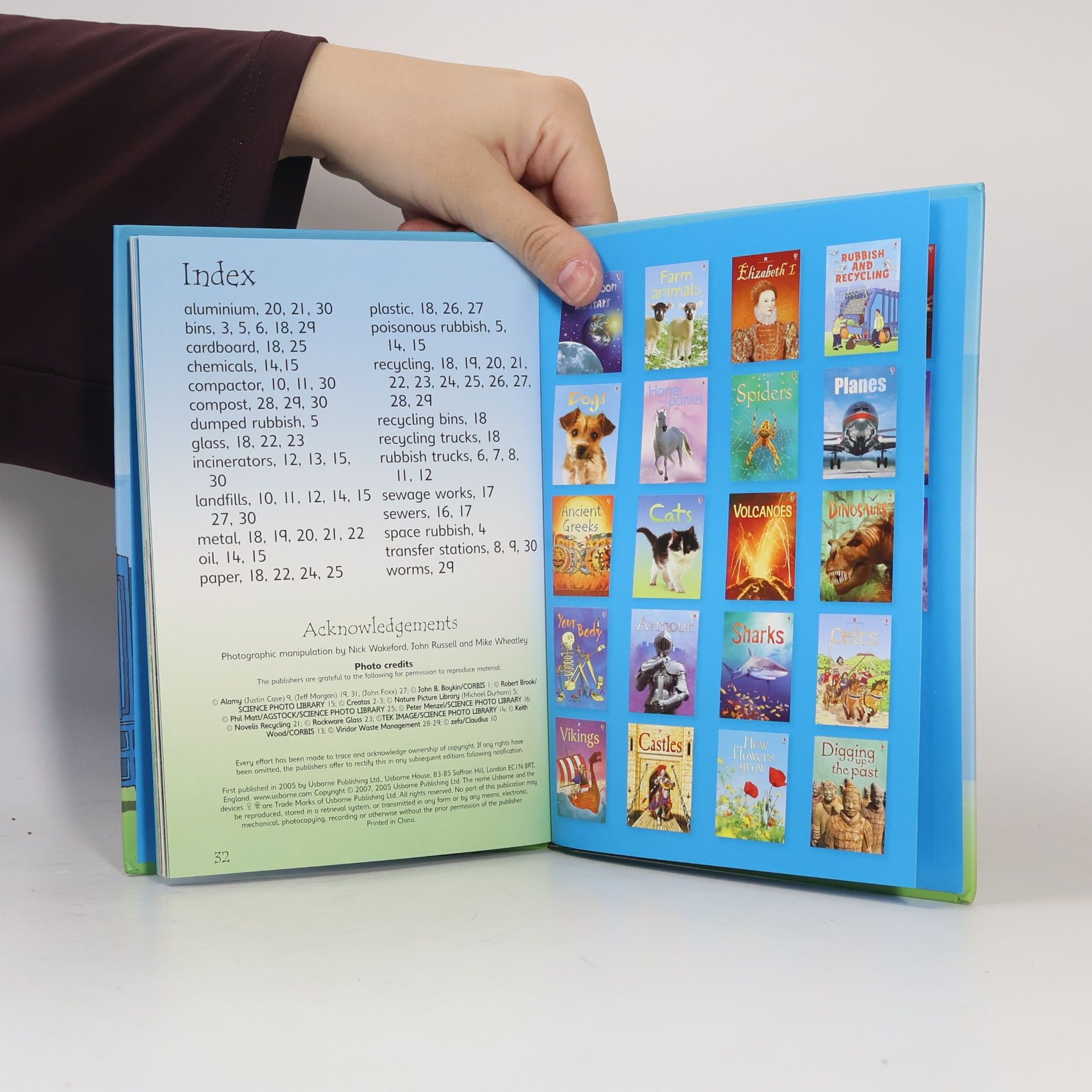 Stephanie Turnbull Usborne Beginners: Rubbish and Recycling