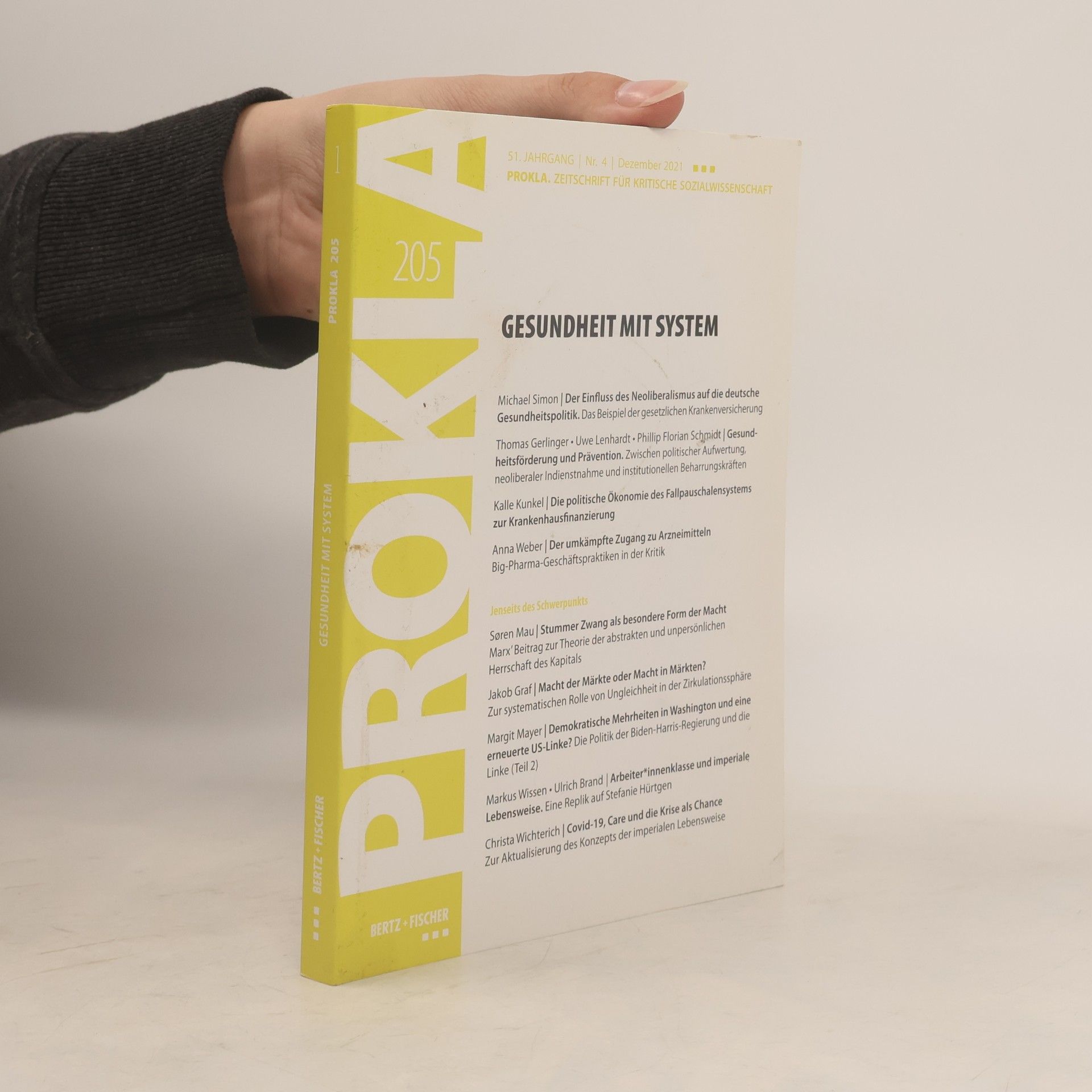 Prokla 205 Gesundheit mit System