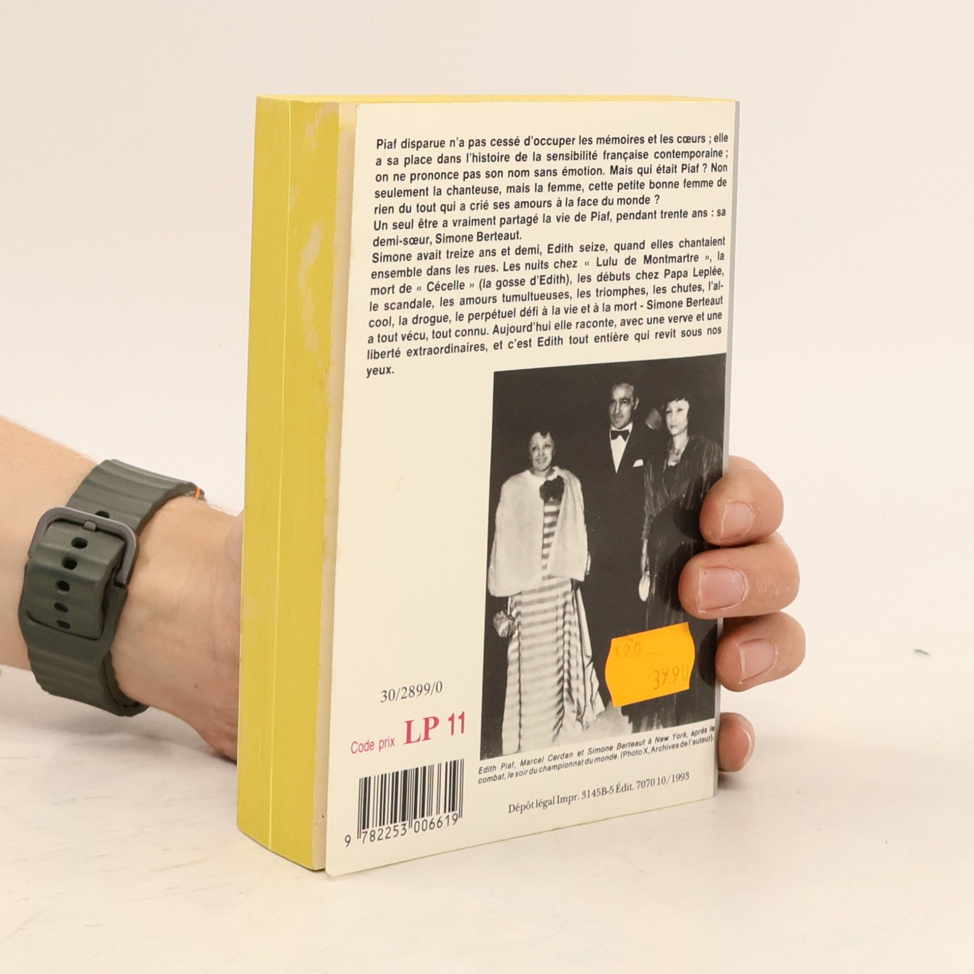 Simone Berteaut Le Livre de Poche: Piaf
