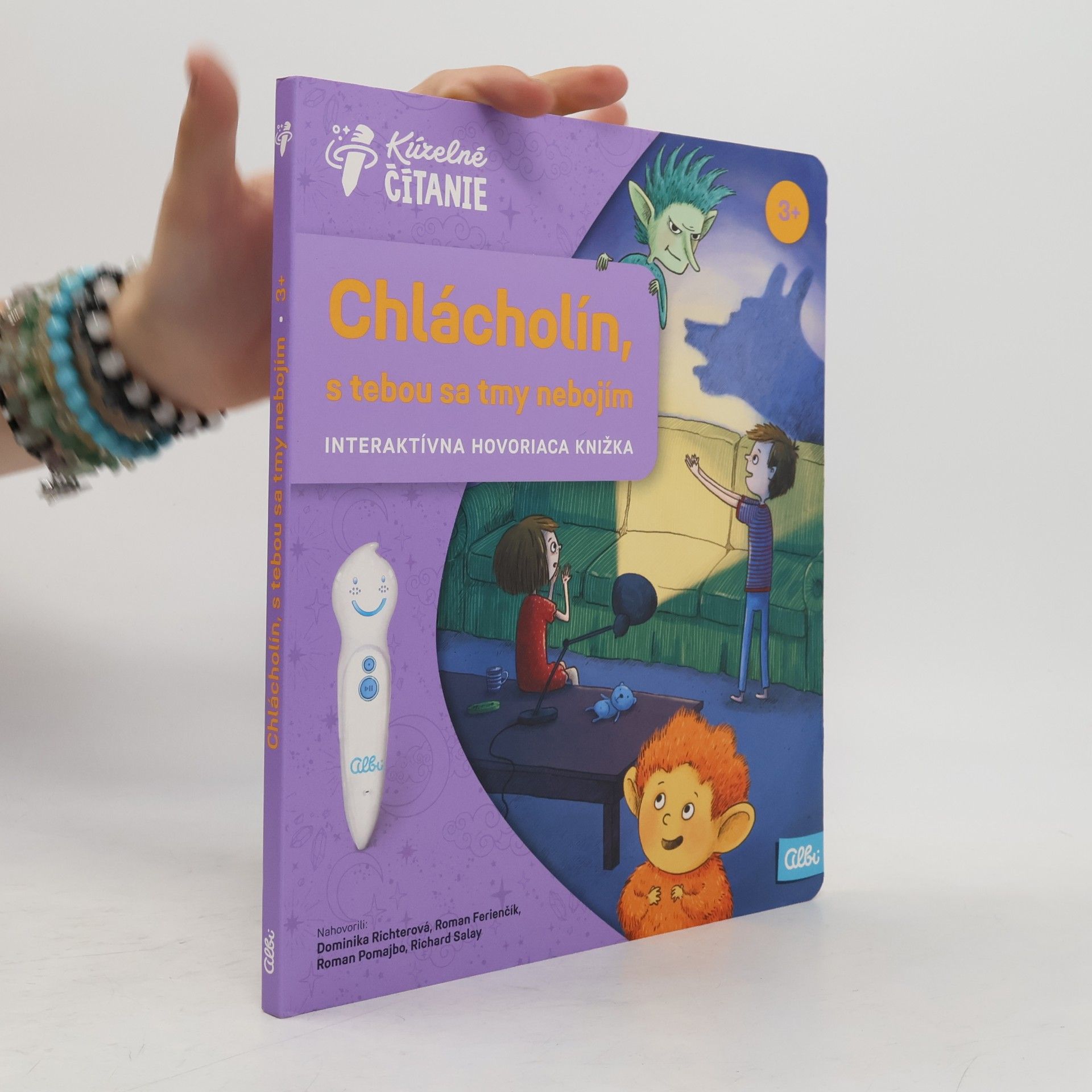 Autorenkollektiv Chlácholín, s tebou sa tmy nebojím. Interaktívna hovoriaca knižka