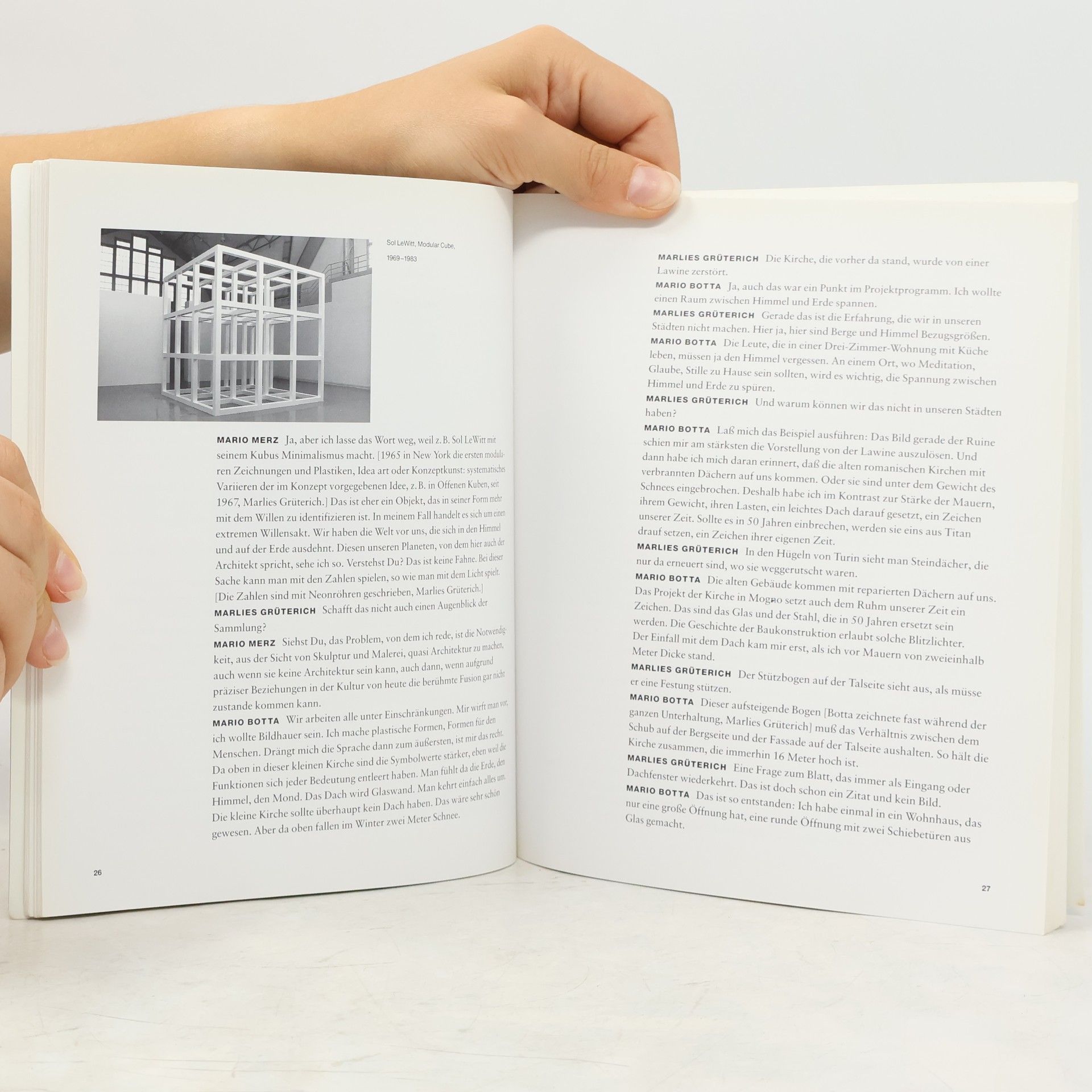 Autorenkollektiv Mario Botta, Mario Merz
