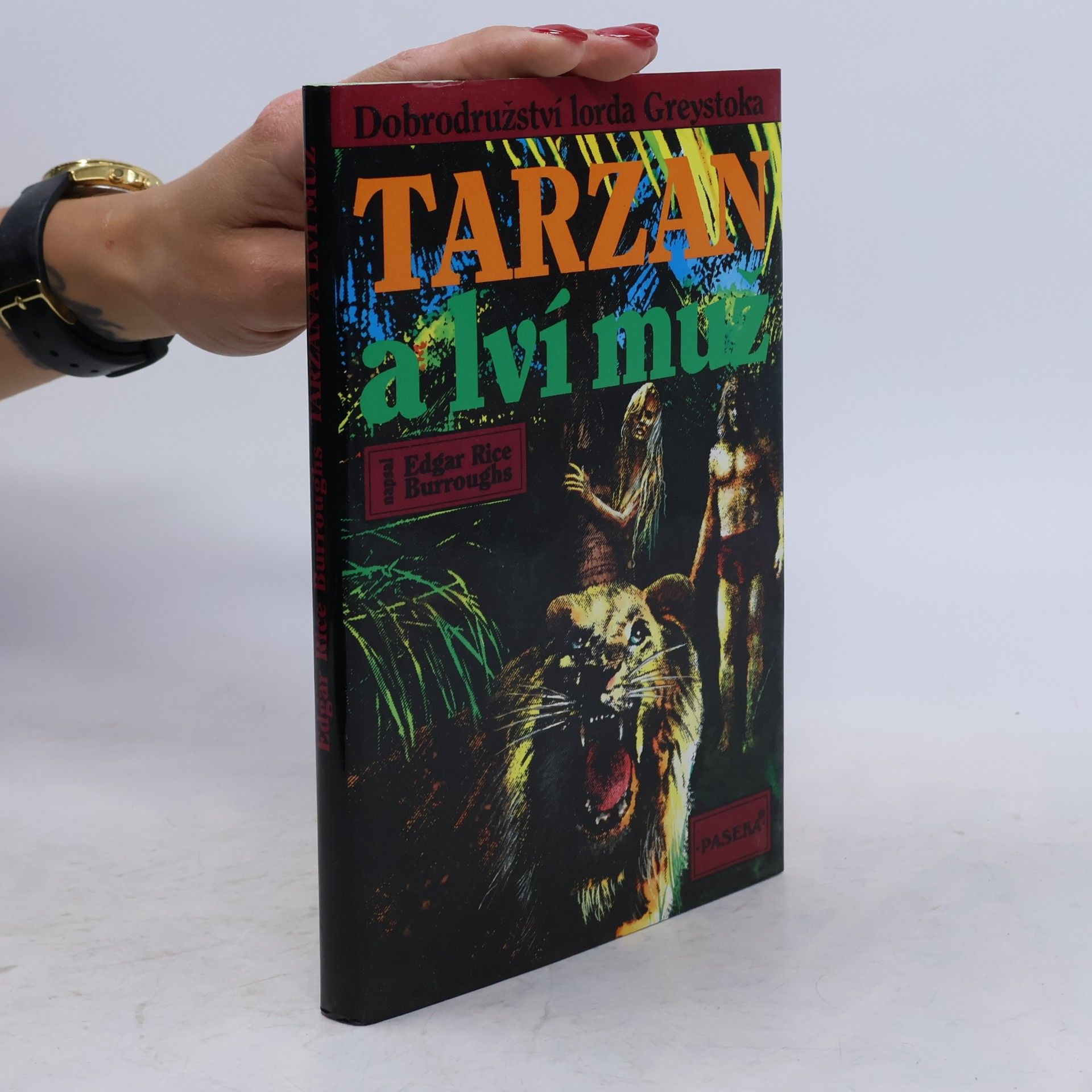 Edgar Rice Burrroughs Tarzan a lví muž